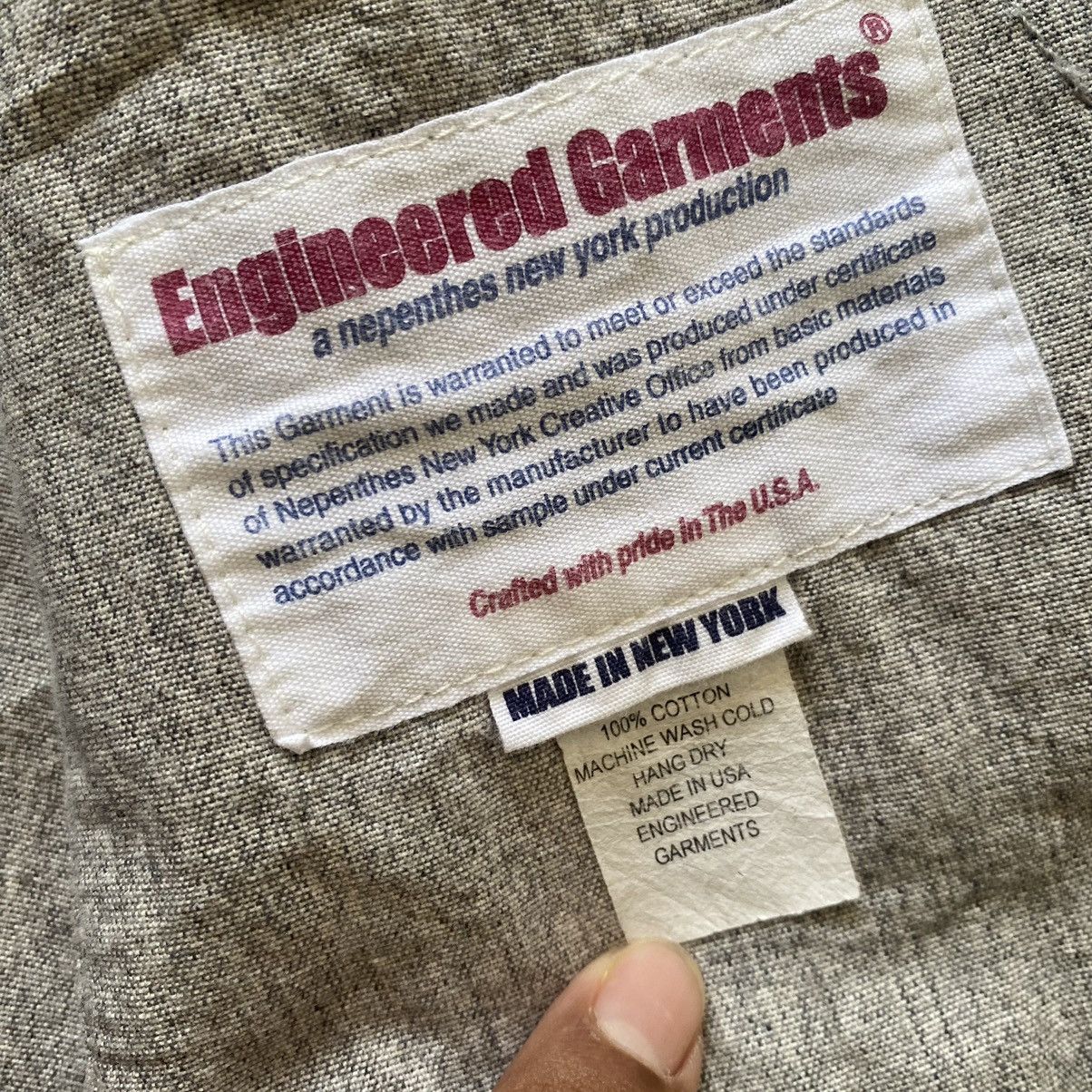 Engineered Garments gray cotton blazer + cotton waist Size US M / EU 48-50 / 2 - 9 Thumbnail