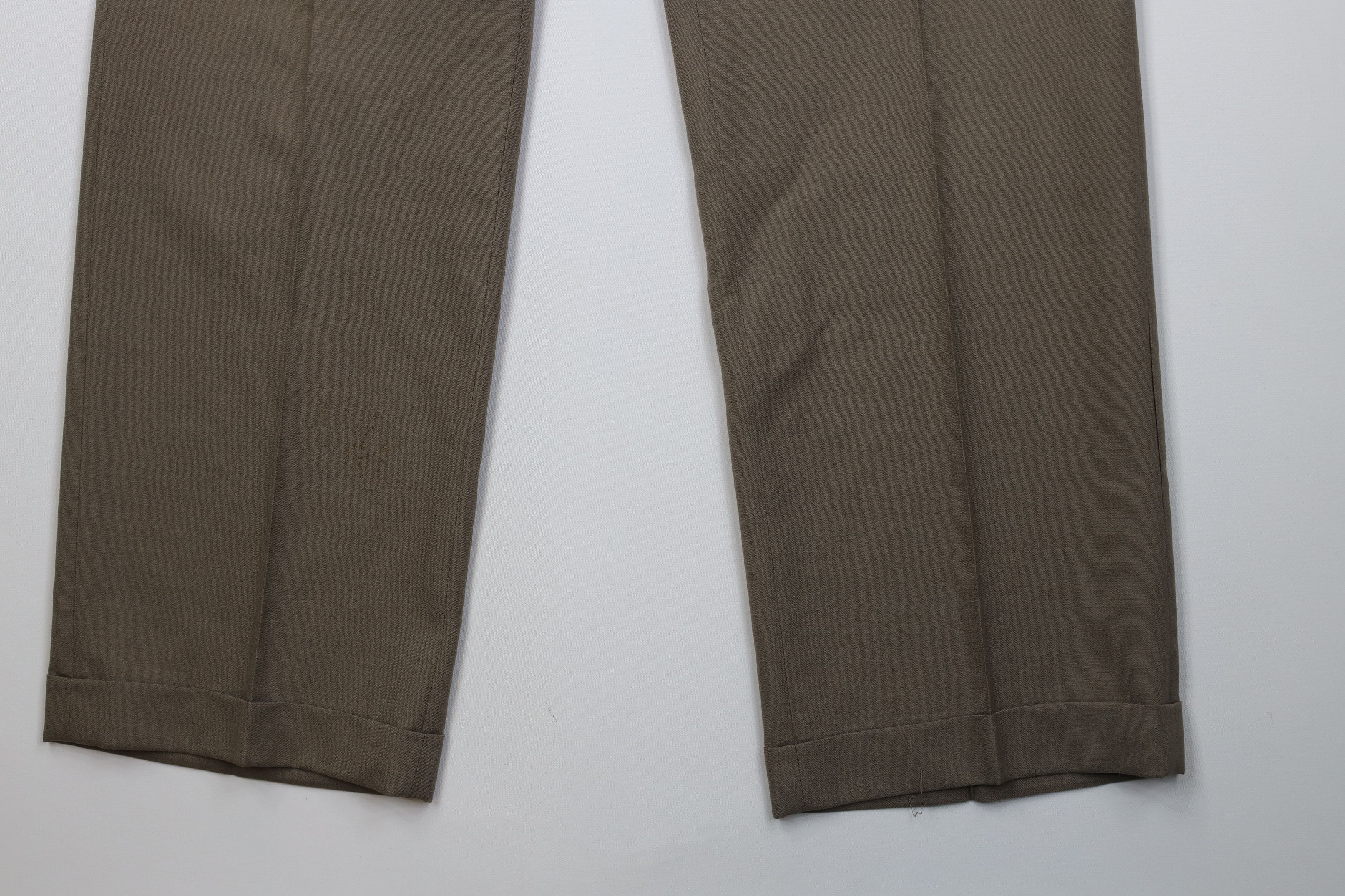 Jos. A. Bank Vintage 90s Jos A Bank Wool Knit Wide Leg Chino Pants USA Size US 38 / EU 54 - 5 Thumbnail