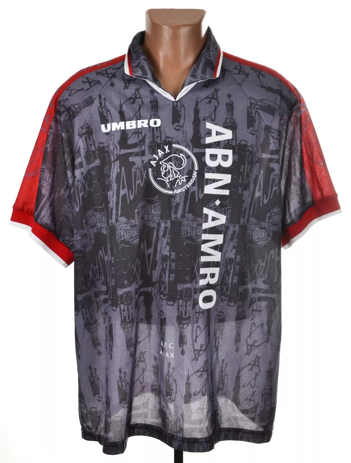 Umbro AJAX 1996/1997 FOOTBALL SHIRT JERSEY UMBRO SIZE XXL ADULT Size US XXL / EU 58 / 5 - 1 Thumbnail