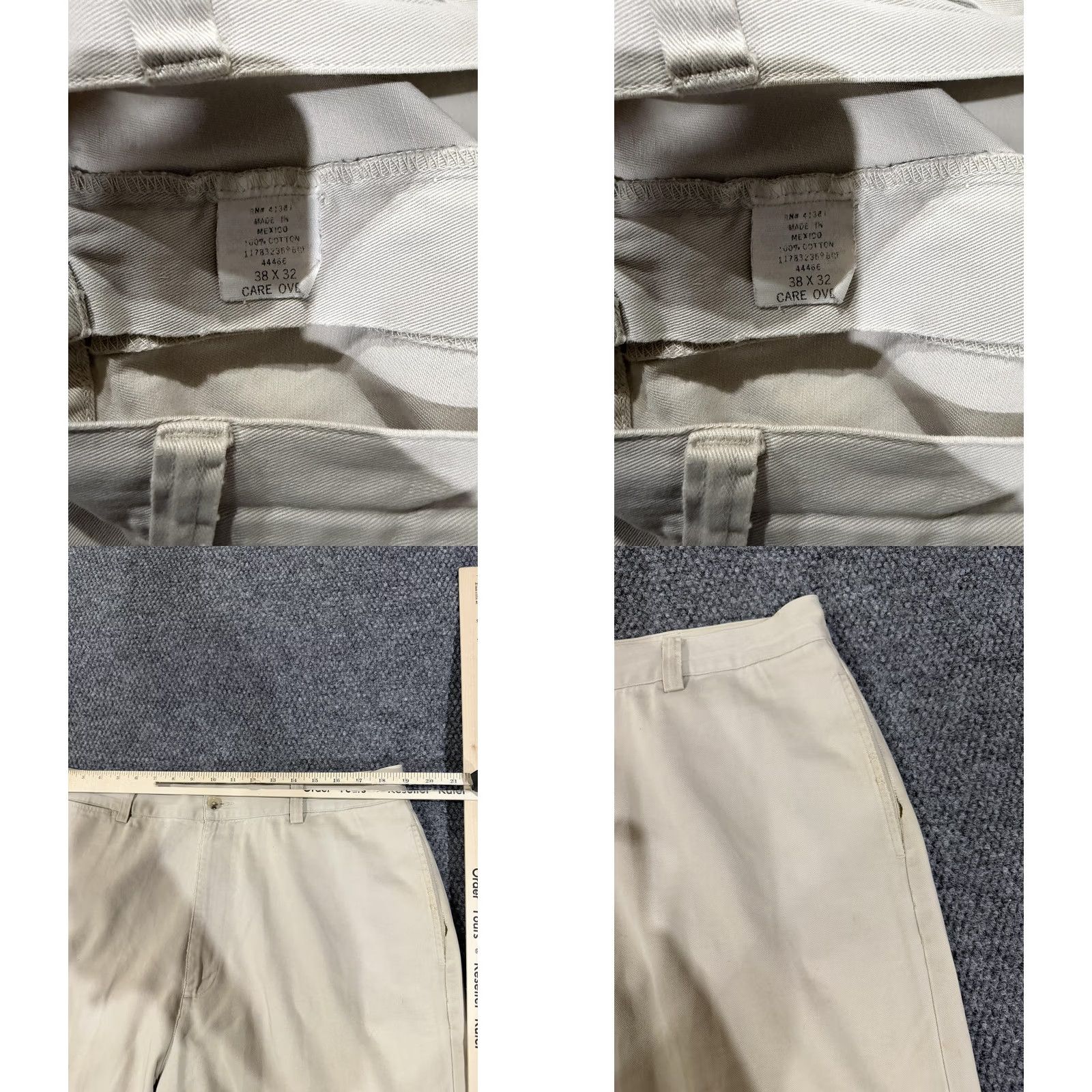 Polo Ralph Lauren Polo Ralph Lauren Pants Mens 38x32 Beige Chino Regular Fit Straight Leg Casual Shirt? Size US M / EU 48-50 / 2 - 8 Thumbnail