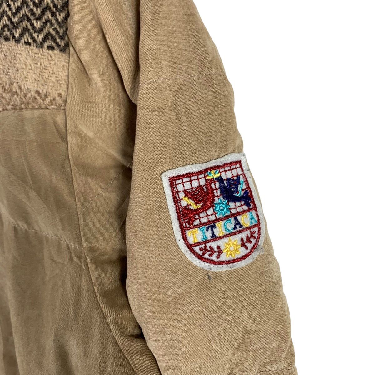 Japanese Brand TITICACA Japanese Brand Brown Puffer Hooded Parka Size US L / EU 52-54 / 3 - 4 Thumbnail