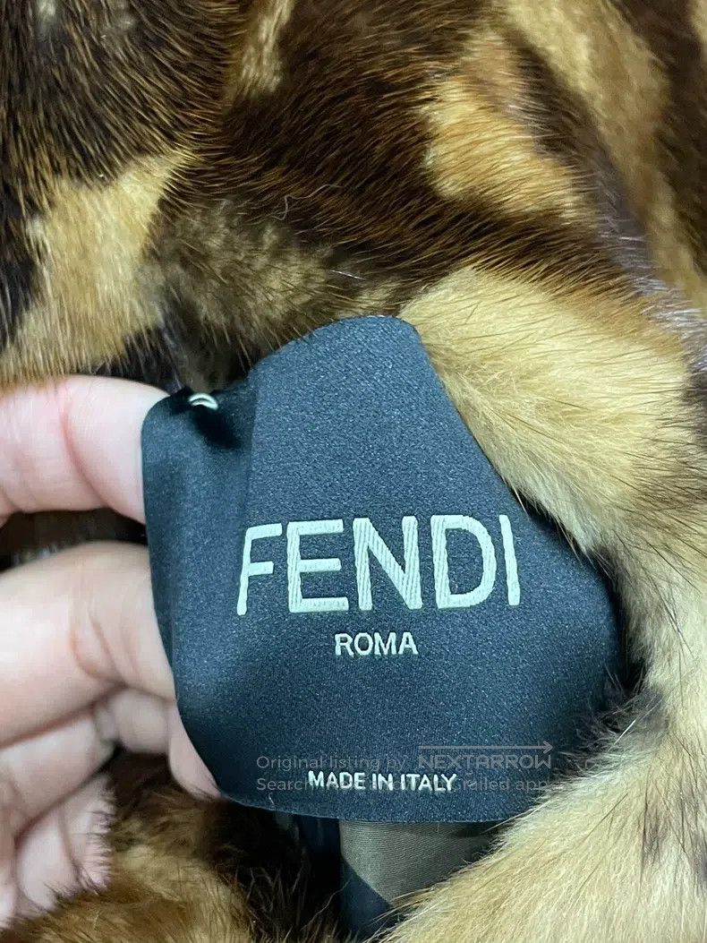 Fendi Fendi Classic Old Logo Two-Sided Fur Jacket Size S / US 4 / IT 40 - 3 Thumbnail