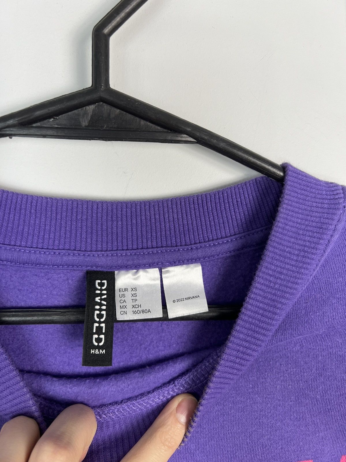 Nirvana Oversize Sweatshirt Nirvana Big Logo Great Color Size XS / US 0-2 / IT 36-38 - 4 Thumbnail