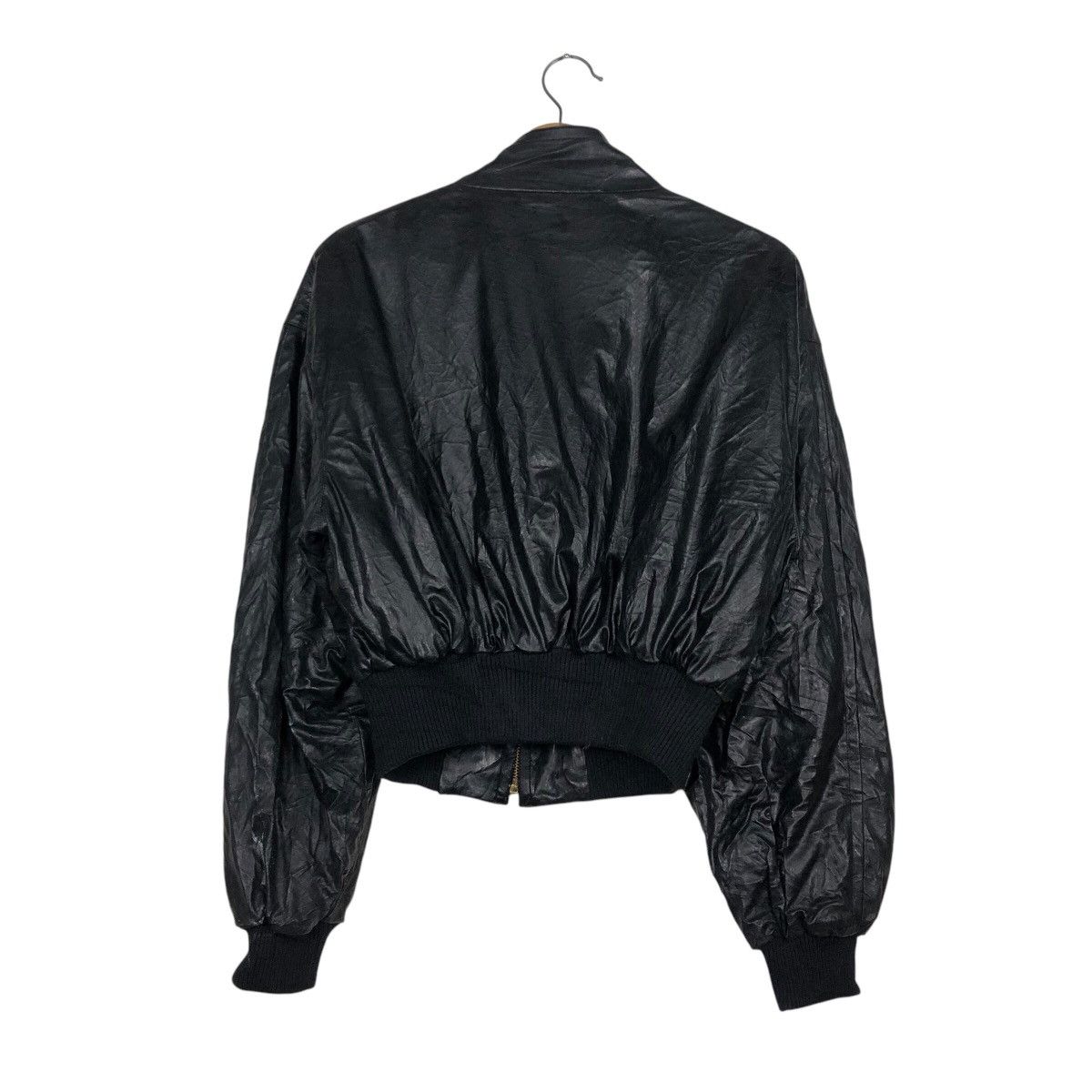 Japanese Brand Vintage Bomber Leather Jacket 49Av Junko Shimada Full Print Size US M / EU 48-50 / 2 - 9 Thumbnail