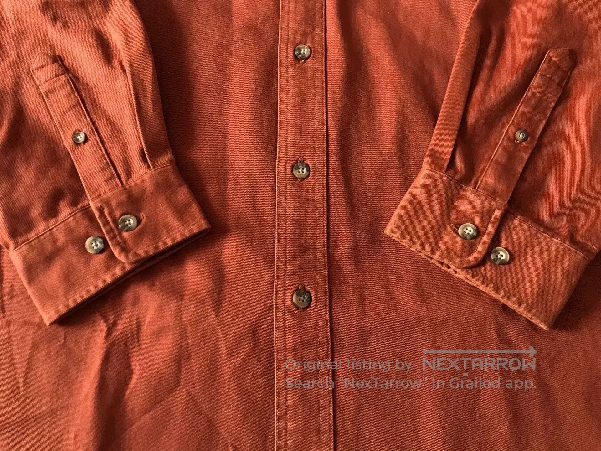 Carhartt Carhartt S09 SIE Red Work Shirt. Size US L / EU 52-54 / 3 - 4 Thumbnail