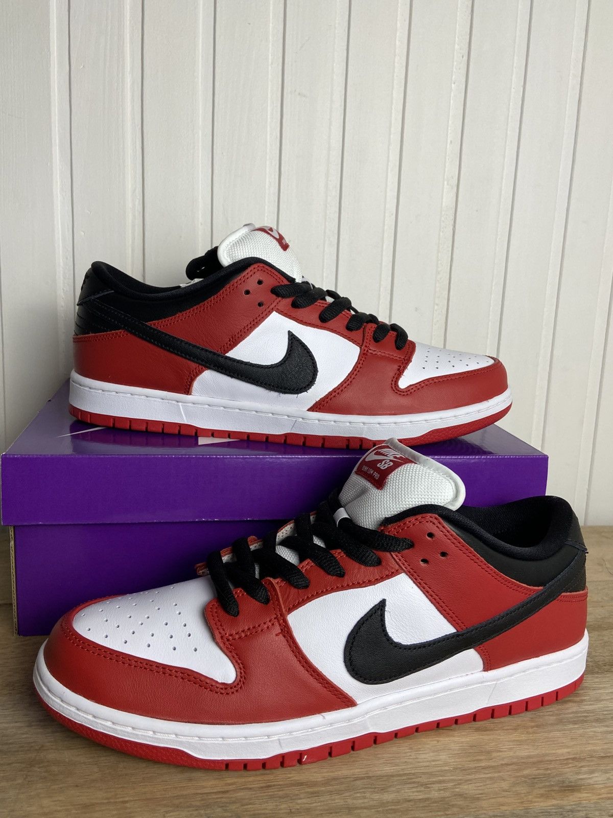 Nike New Nike SB Dunk Low Pro "J-Pack Chicago" Size 11,5US Size US 11.5 / EU 44-45 - 12 Thumbnail