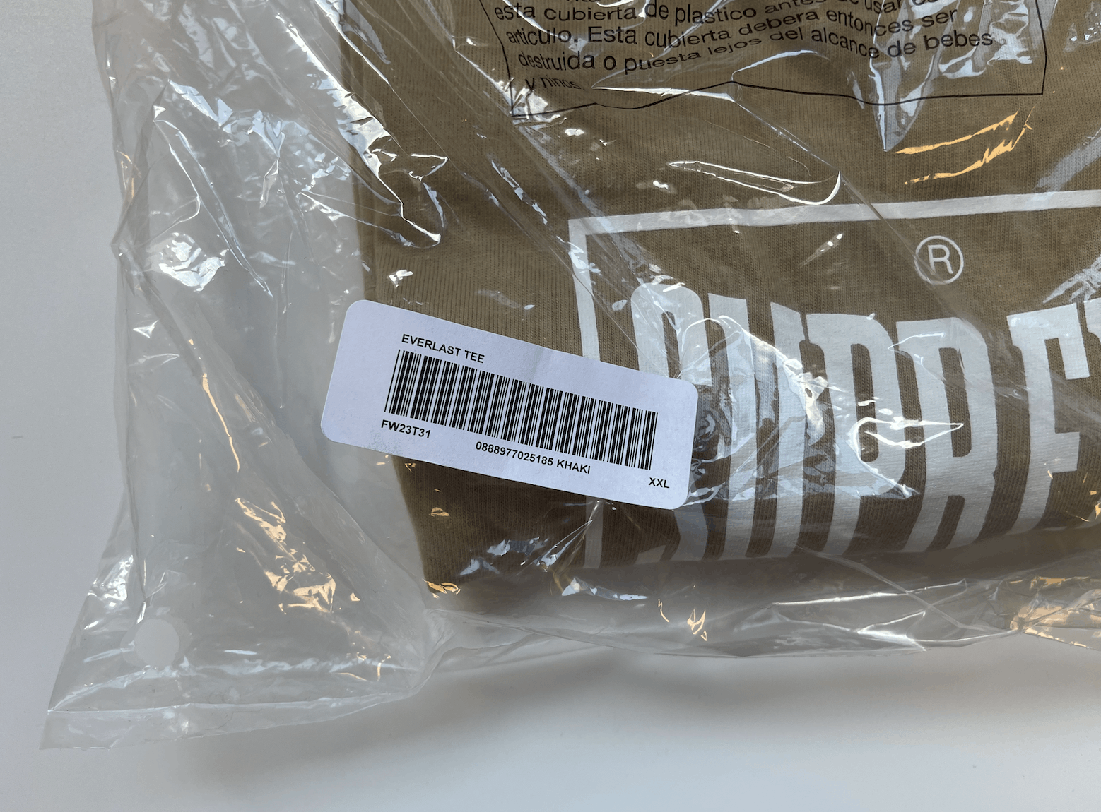 Supreme Supreme Warm Up Tee Pale Pink Size XXL Size US XXL / EU 58 / 5 - 3 Thumbnail
