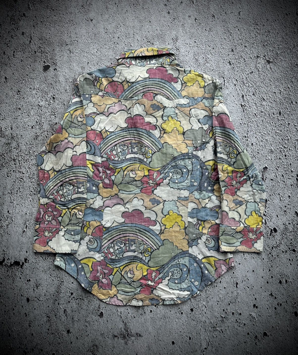 Hysteric Glamour Vintage Hysteric Glamour Full Print Pocket Shirt Size US S / EU 44-46 / 1 - 3 Thumbnail