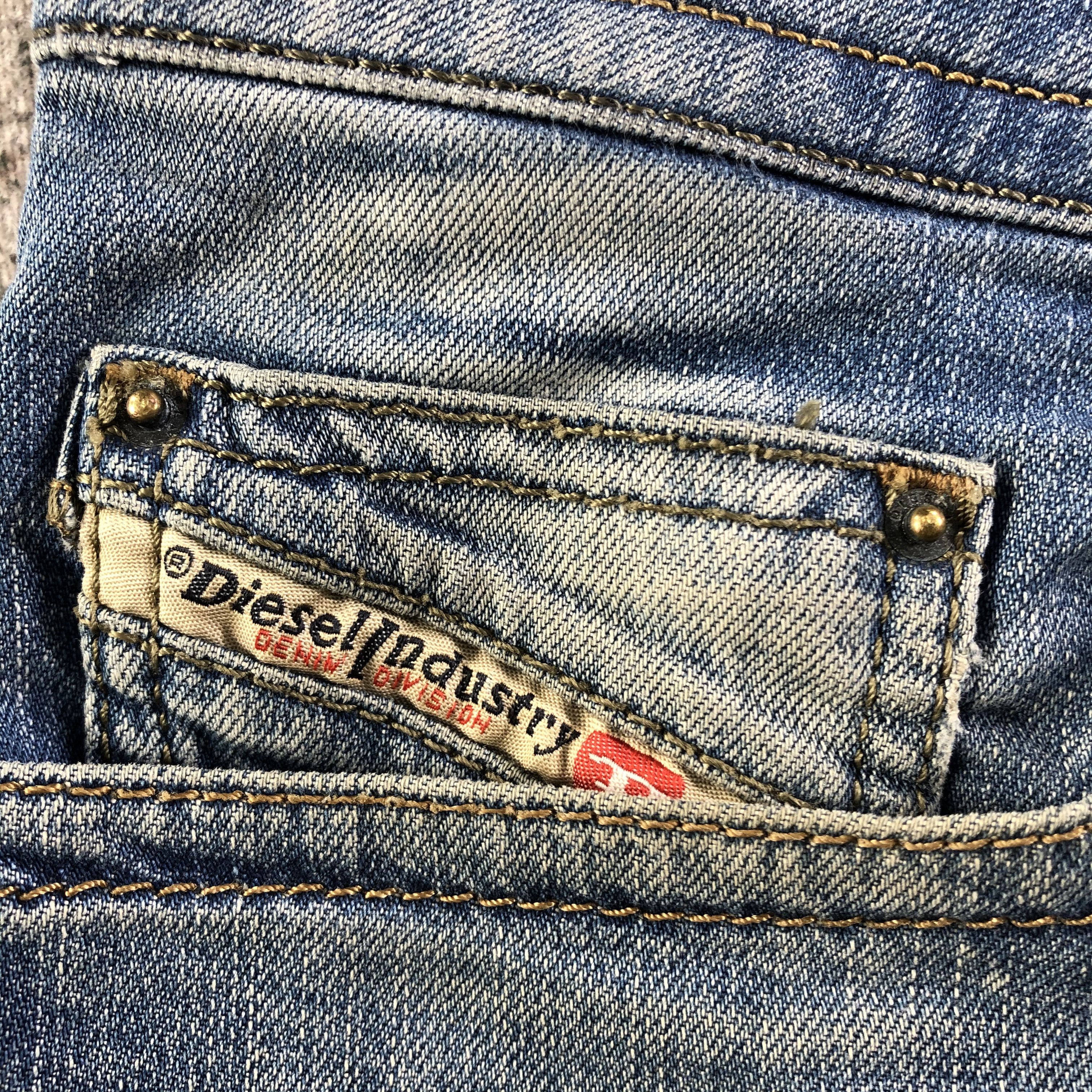 Diesel Diesel Jeans Ripped Skinny Denim KJ2459 Size US 29 - 7 Thumbnail
