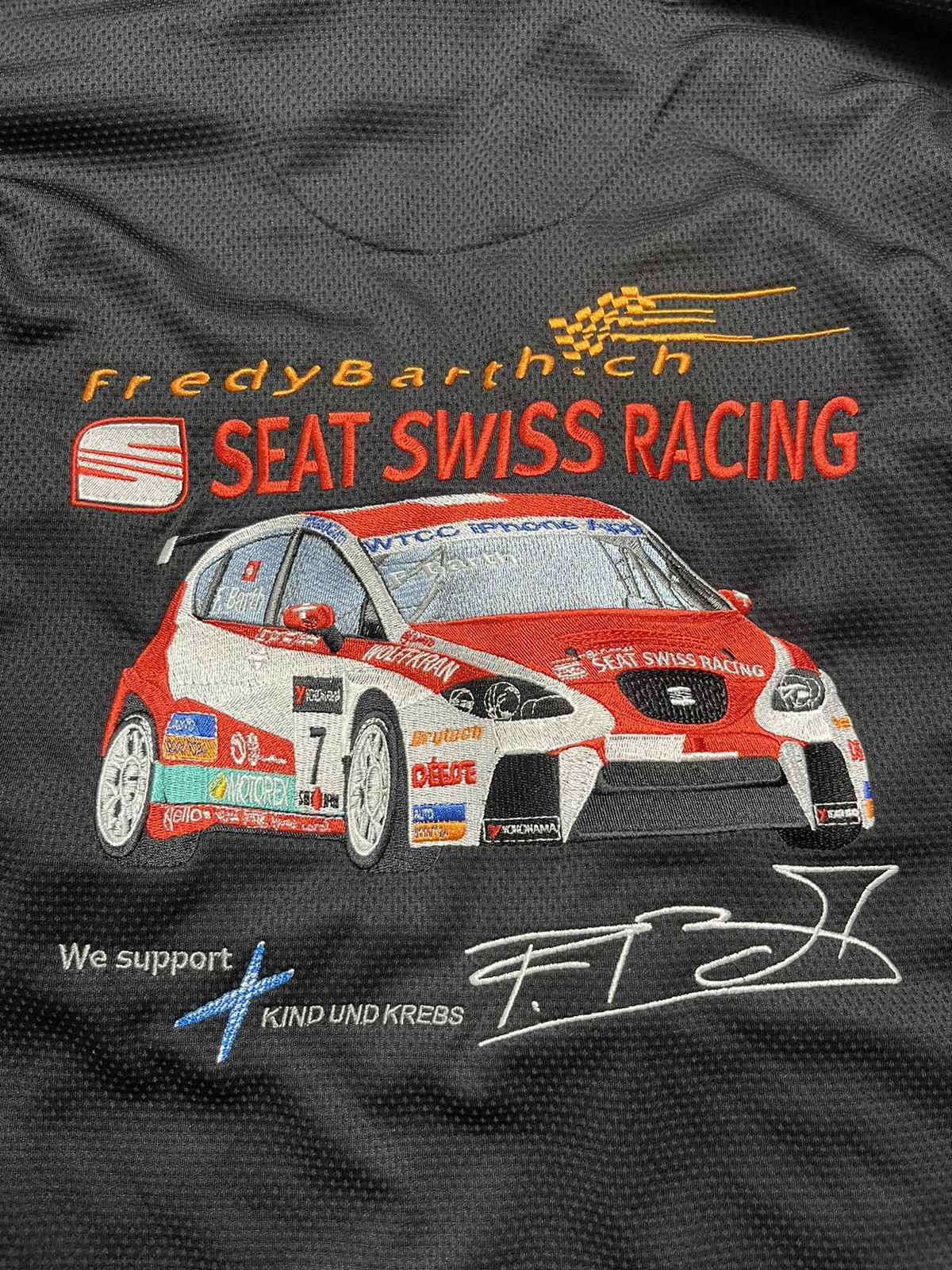 Vintage Seat Swiss racing sweatshirt Size US M / EU 48-50 / 2 - 6 Thumbnail