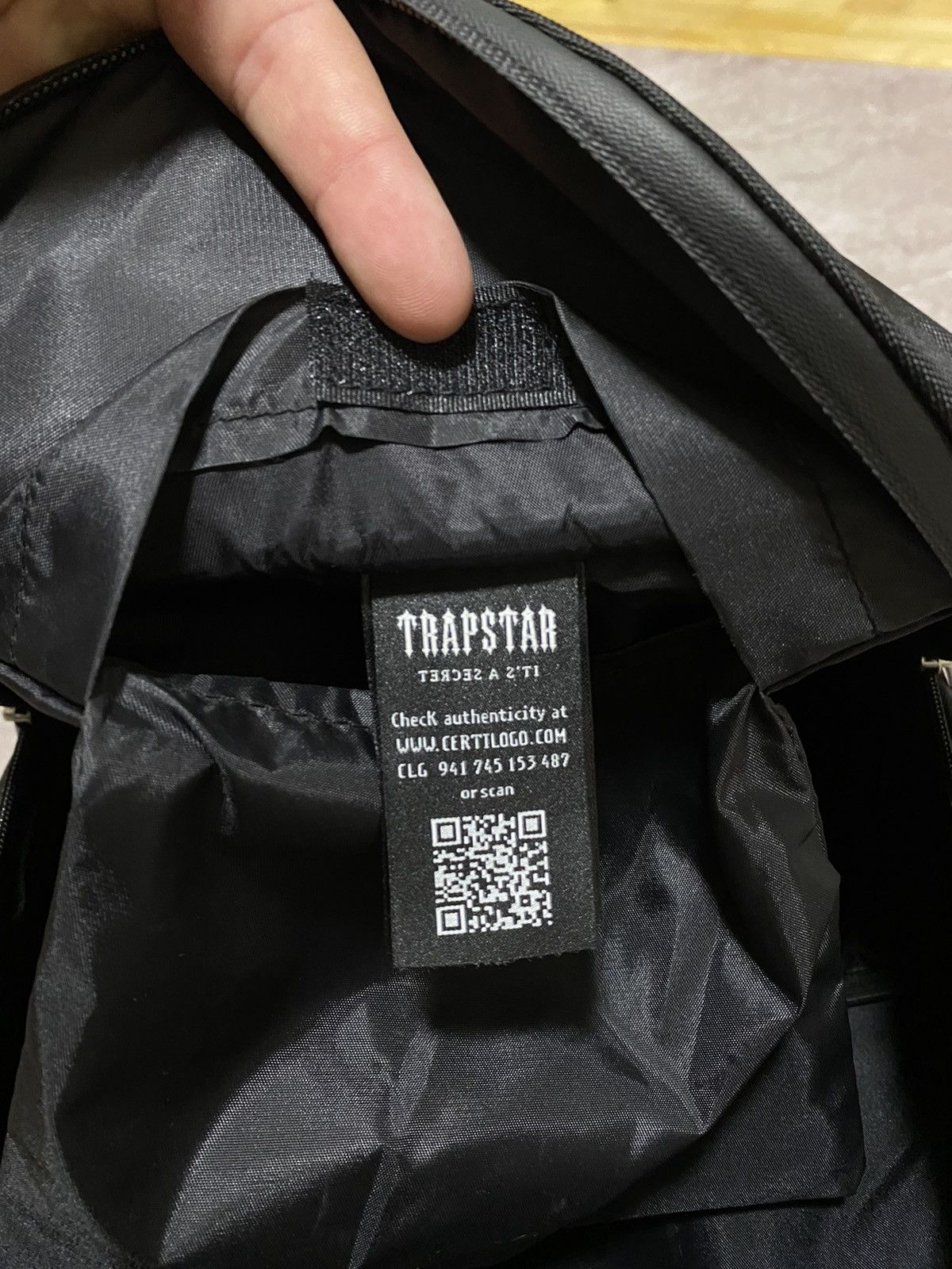 Designer × Trapstar London Trapsar of London Nylon Backpack 'It's a Secret' Cross Bag Size ONE SIZE - 11 Thumbnail