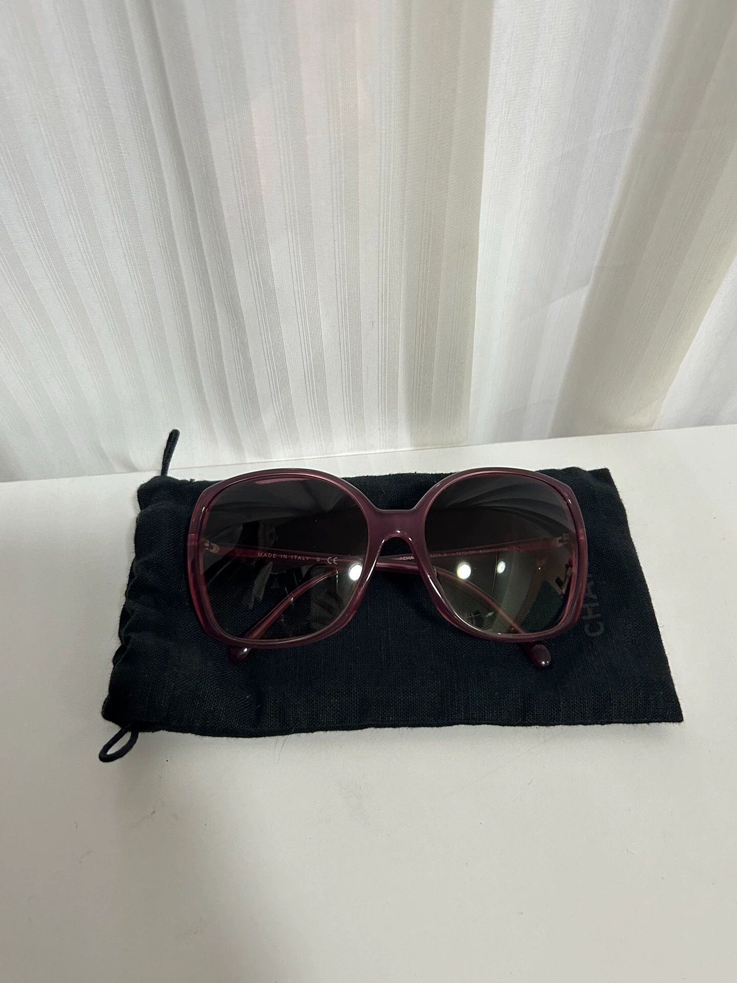 Chanel Chanel Gradient Pink Sunglasses New Size ONE SIZE - 4 Thumbnail