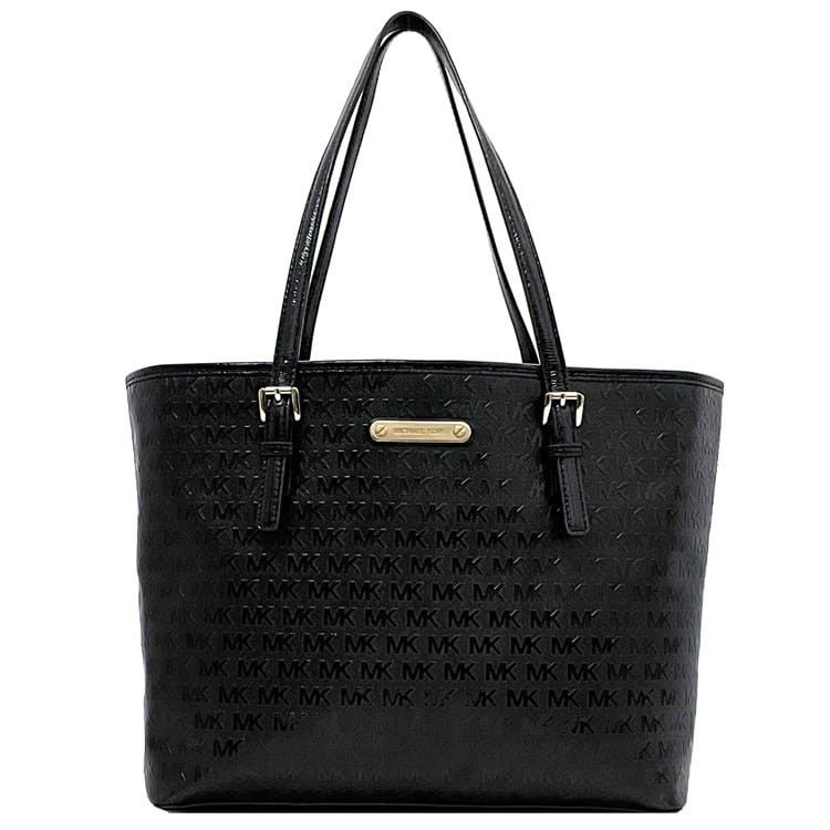 Michael Kors Tote Bag Black Other, Women's