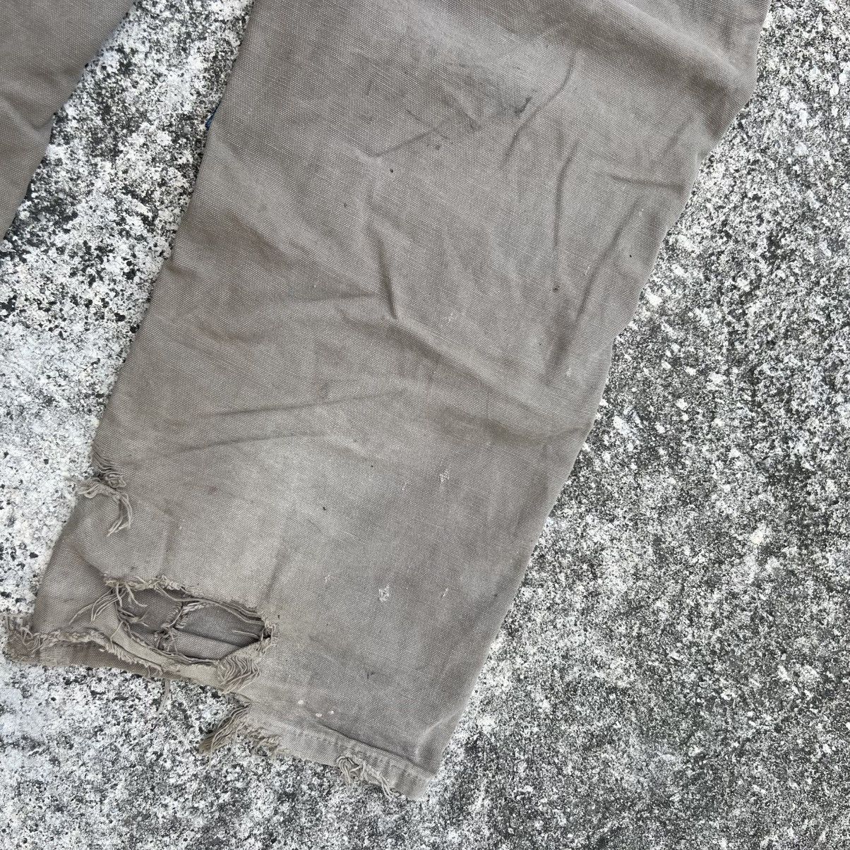 Carhartt “CARHARTT” HEAVY DISTRESS CUSTOM DOUBLE KNEE PANTS Size US 32 / EU 48 - 16 Thumbnail