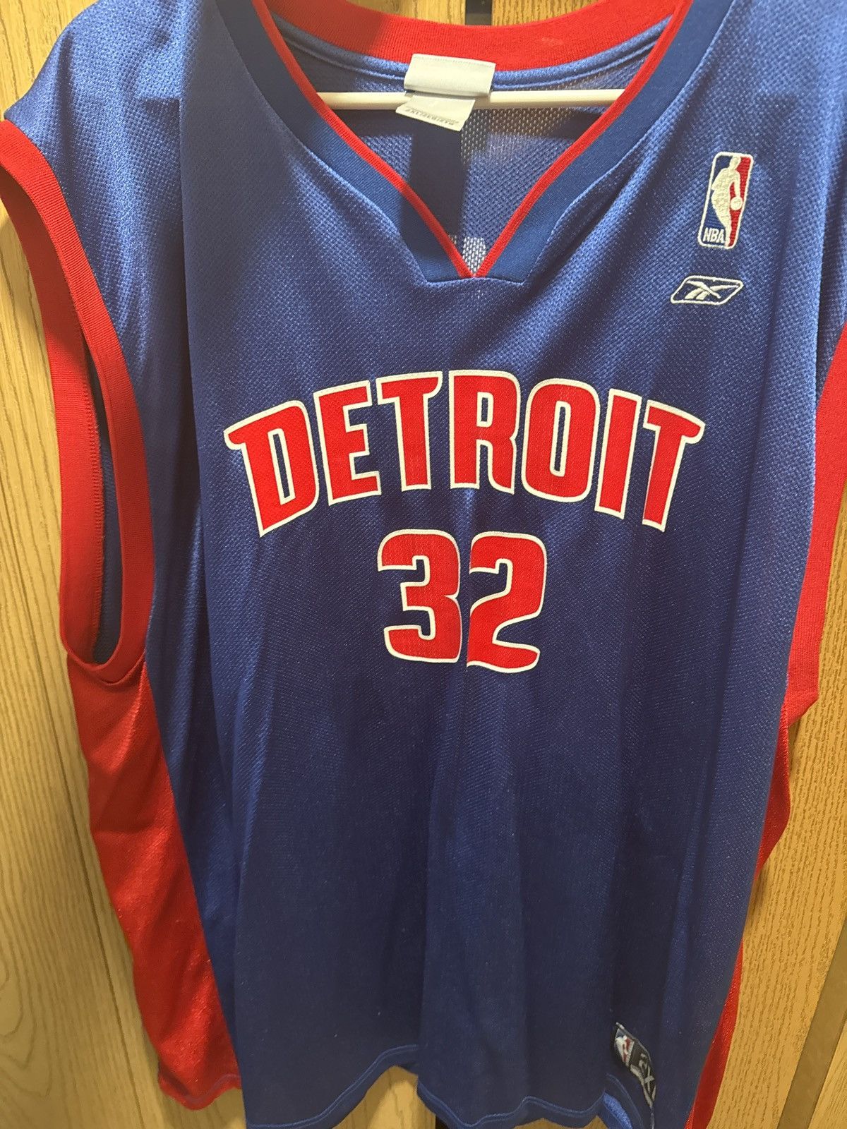 Reebok 2XL Vintage Pistons Jersey - Reebok Size US XXL / EU 58 / 5 - 3 Thumbnail