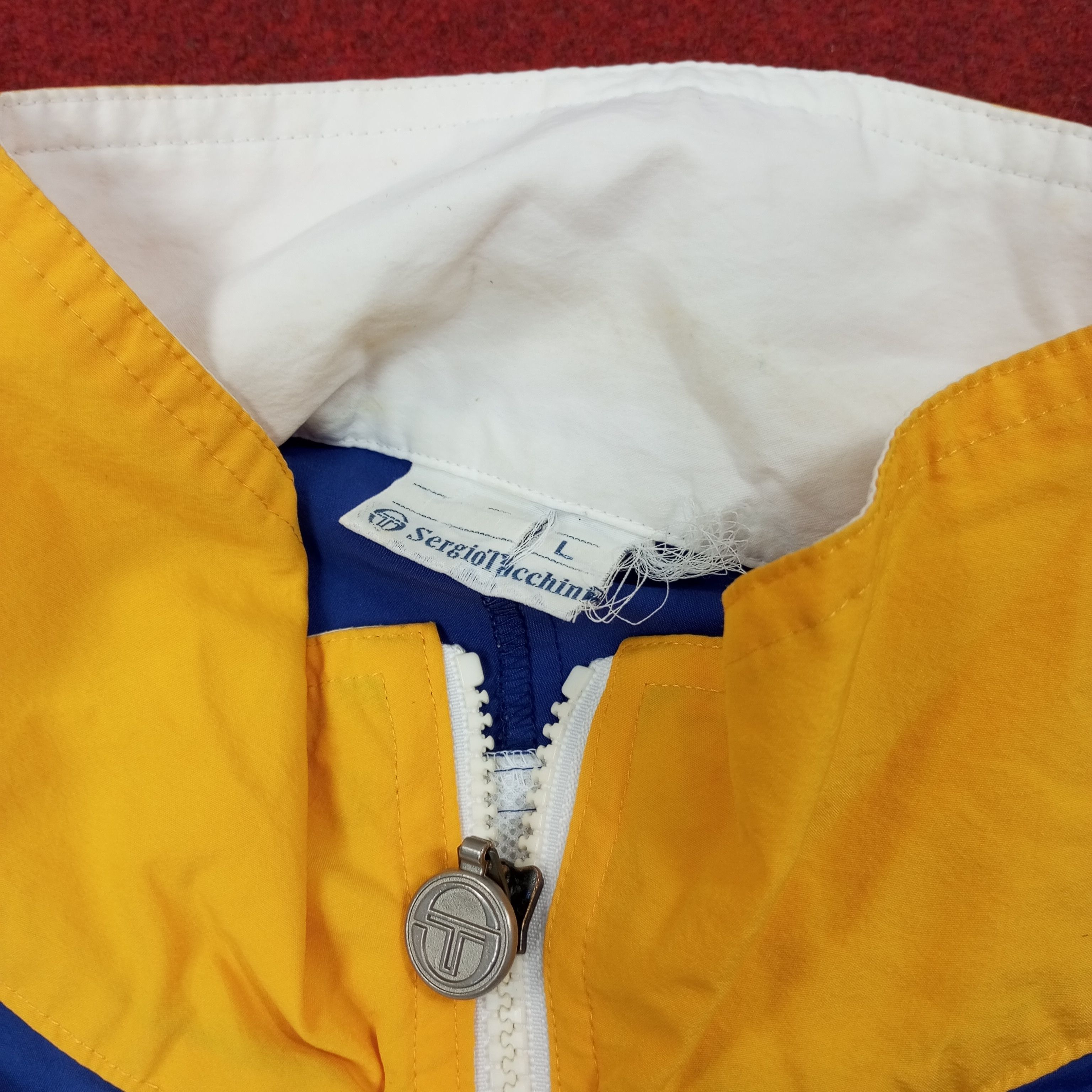Sergio Tacchini × Vintage Sergio Tacchini Sportswear Style Jacket c221n7 Size US L / EU 52-54 / 3 - 9 Thumbnail