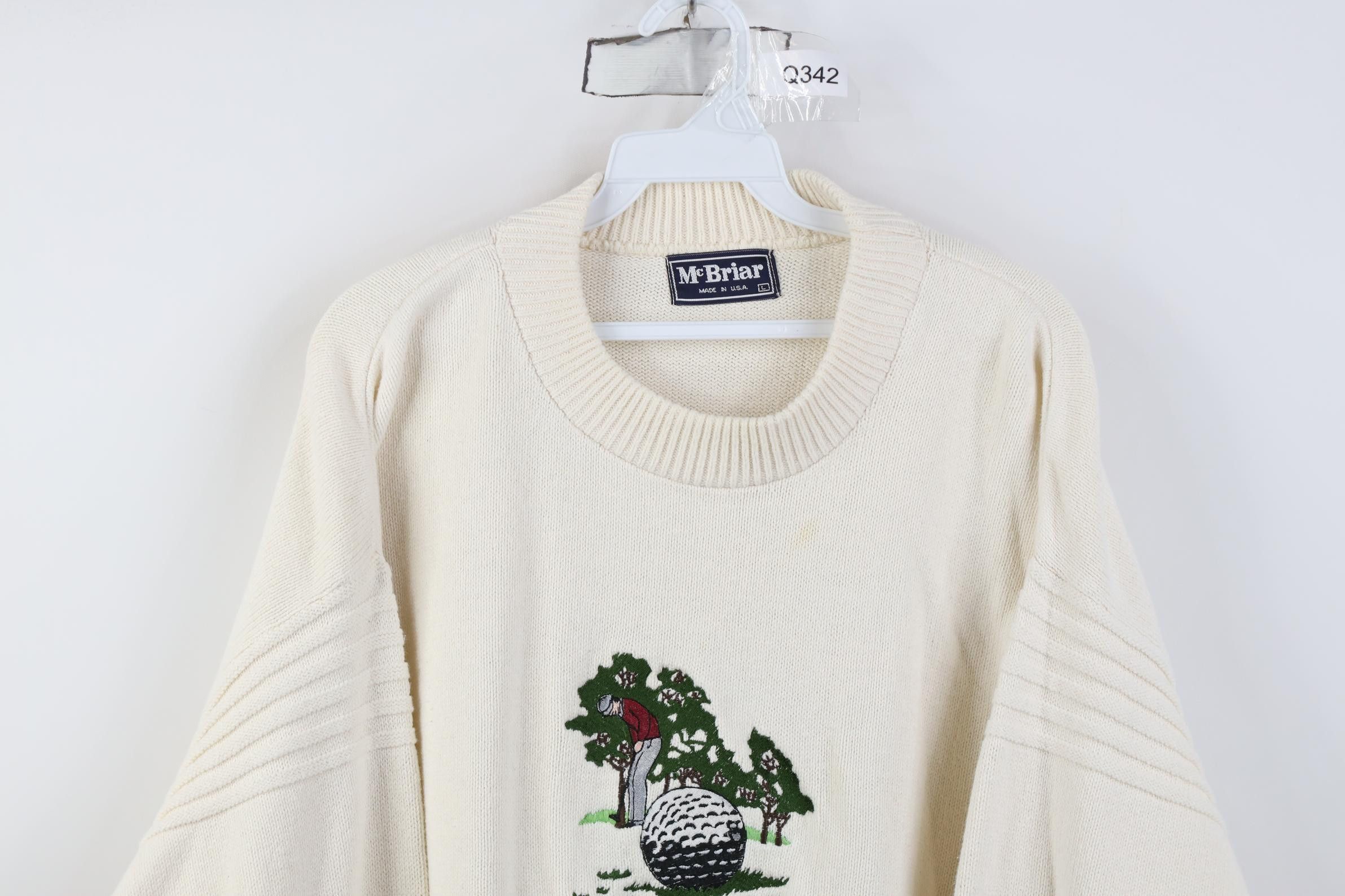 Vintage Vintage 90s Streetwear Golf Golfing Crewneck Sweater USA Size US L / EU 52-54 / 3 - 2 Thumbnail