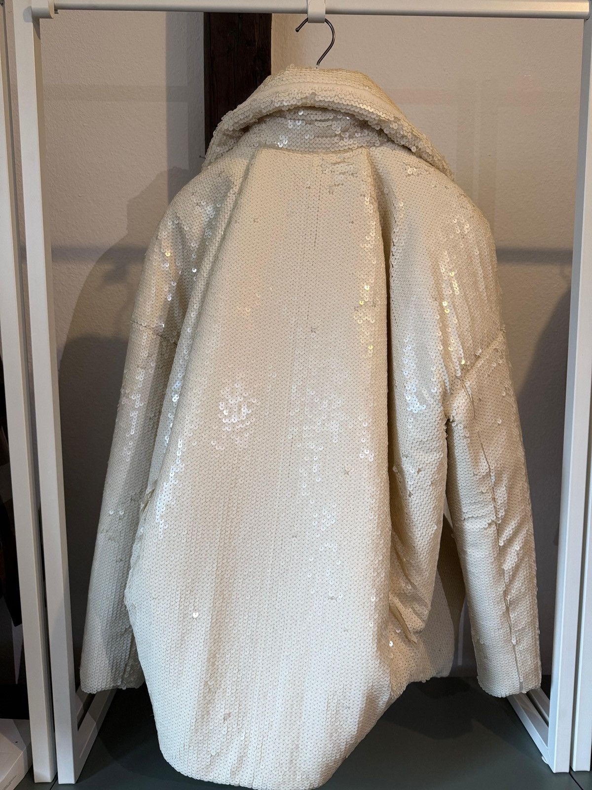 Rick Owens RICK OWENS Draculimo Embroidered Jacket Milk Size M / US 6-8 / IT 42-44 - 9 Thumbnail