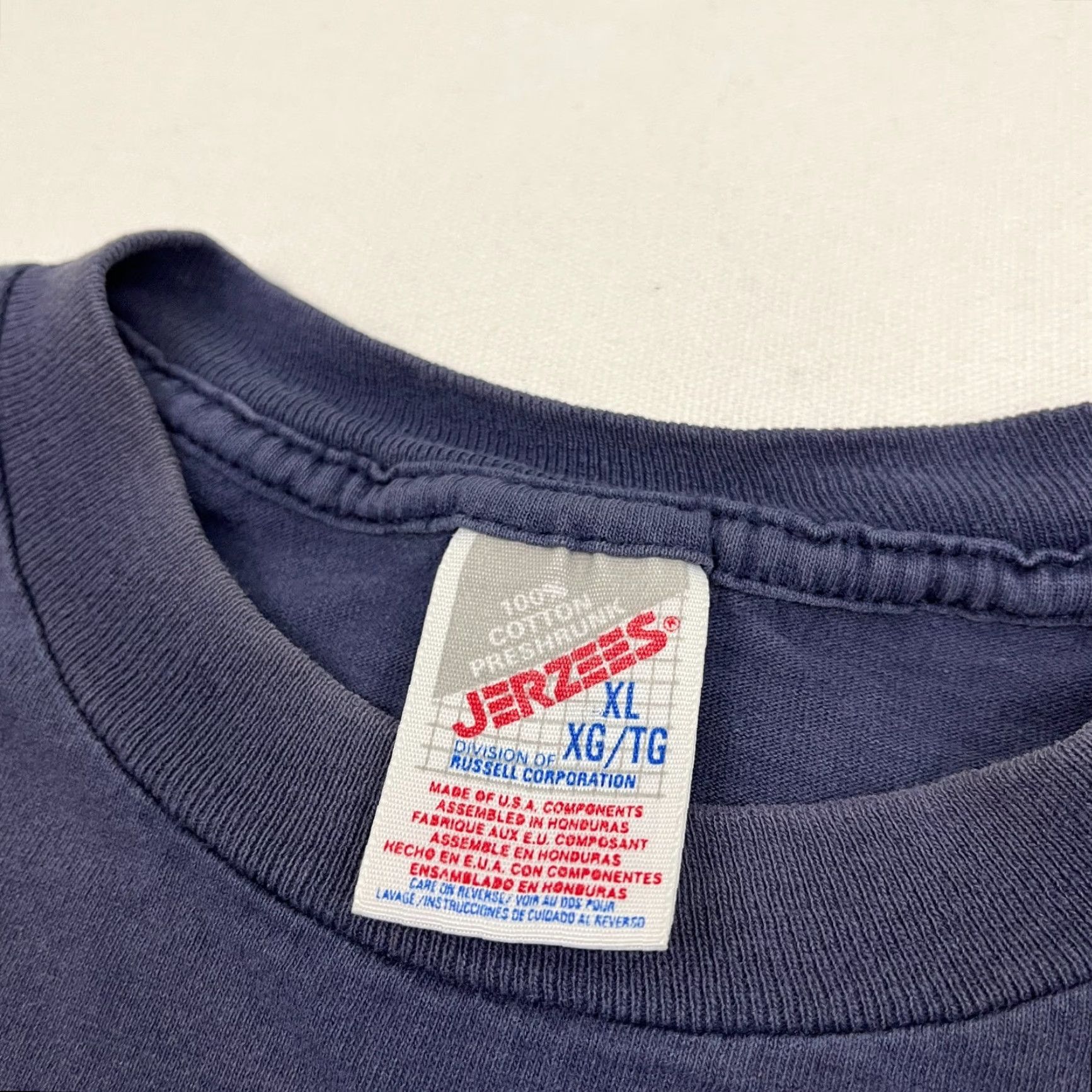 Jerzees VTG 90s Dallas Cowboys Shirt Mens XL Blue 5X Super Bowl Single Stitch Graphic T Shirt Size US XL / EU 56 / 4 - 2 Thumbnail
