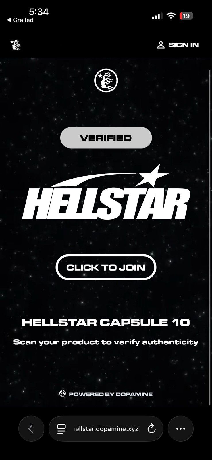 HELLSTAR Lava Hoodie Hellstar Hoodie Size US S / EU 44-46 / 1 - 6 Thumbnail