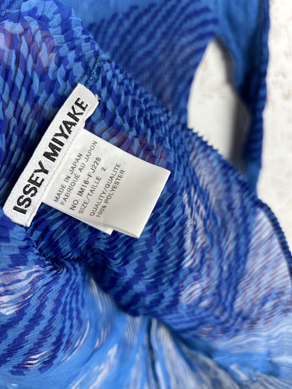 Issey Miyake Vintage Issey Miyake Pleats Pleated Ornament Long Sleeve Size M / US 6-8 / IT 42-44 - 9 Thumbnail