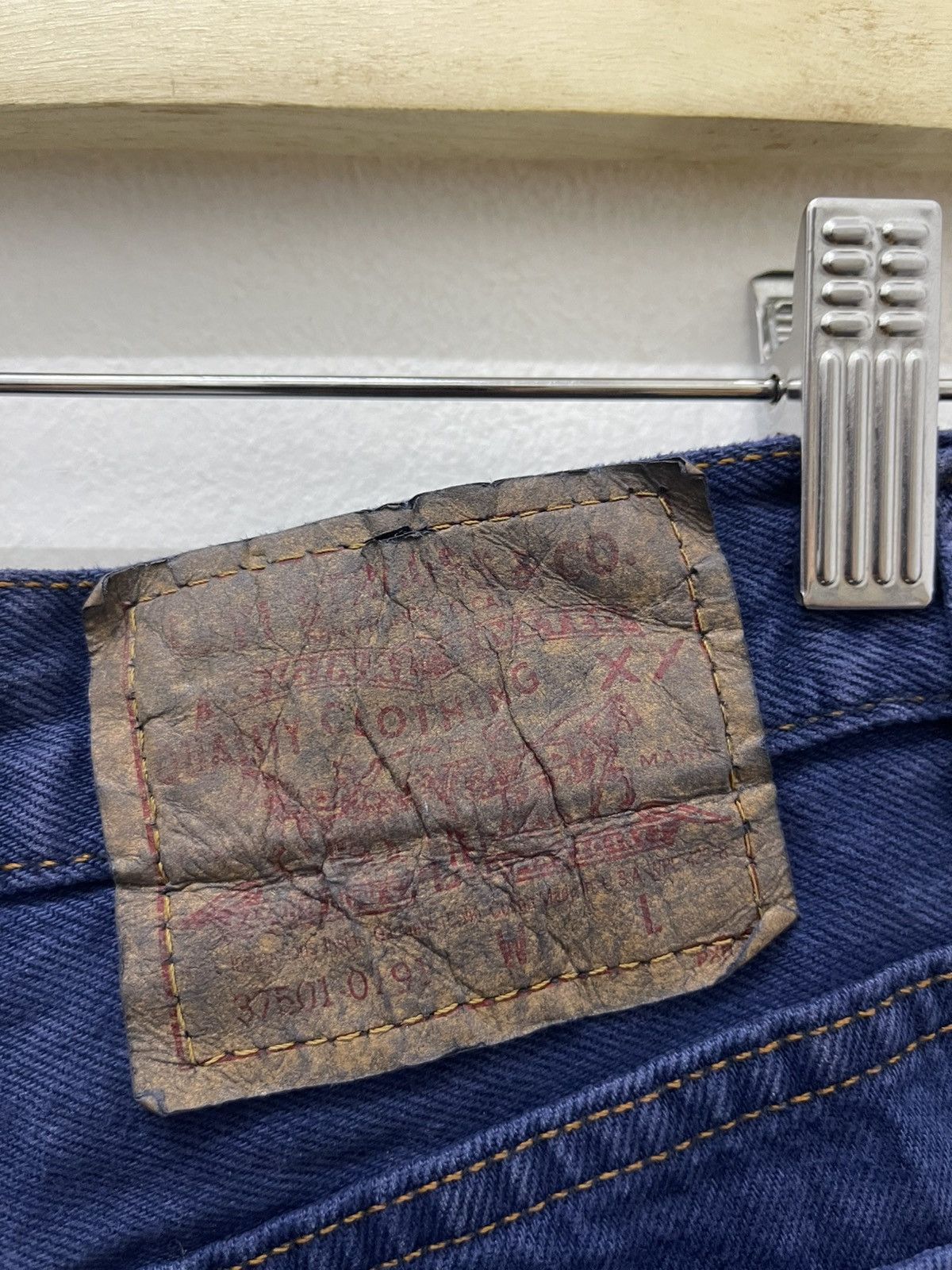 Levi's Vintage Clothing Rare Vintage LEVIS Made in USA Button Fly Size 26" / US 2 / IT 38 - 5 Thumbnail