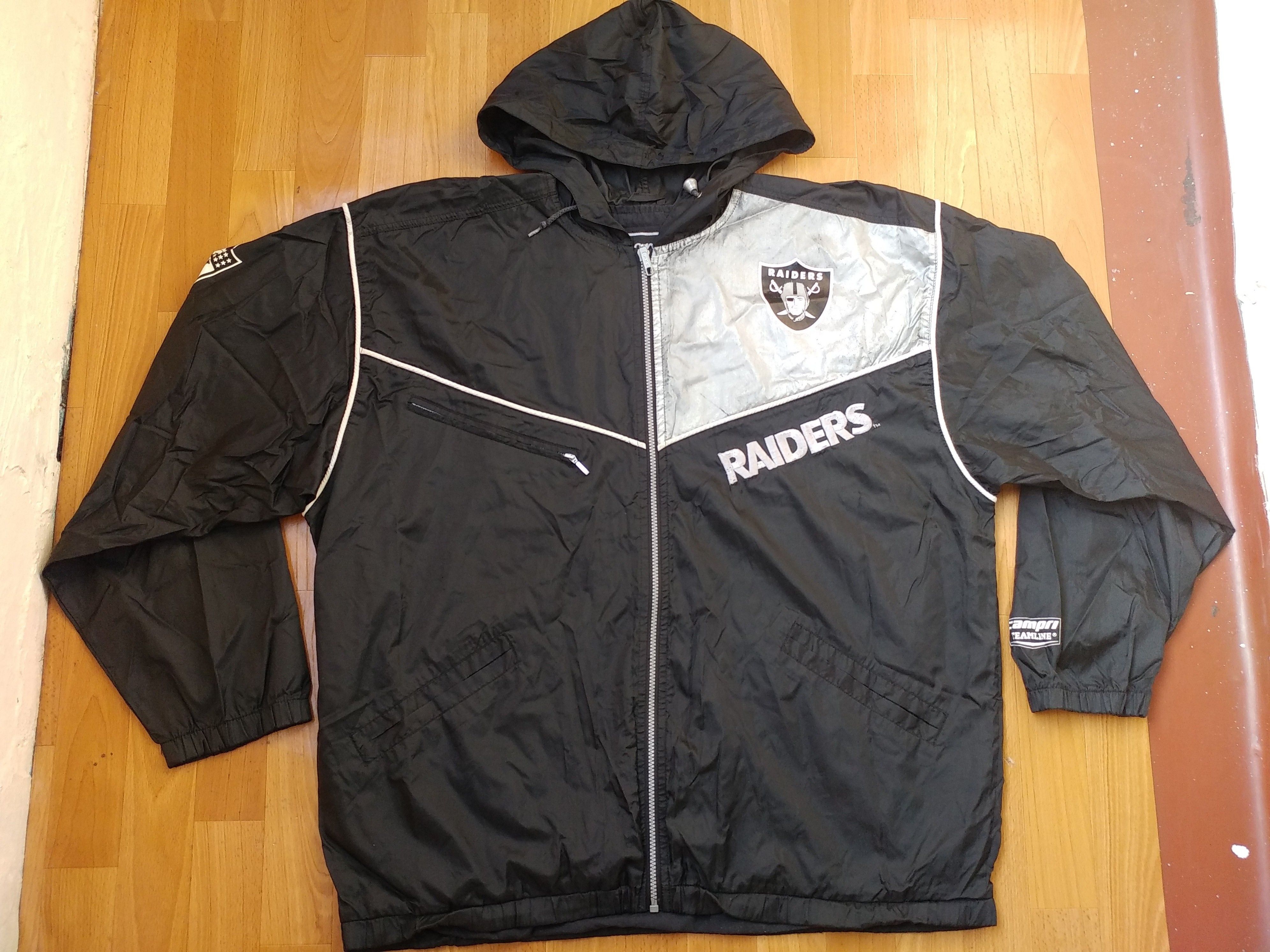 NFL Los Angeles Raiders jacket, 1993 Campri Teamline, vintage XL Size US XL / EU 56 / 4 - 6 Thumbnail