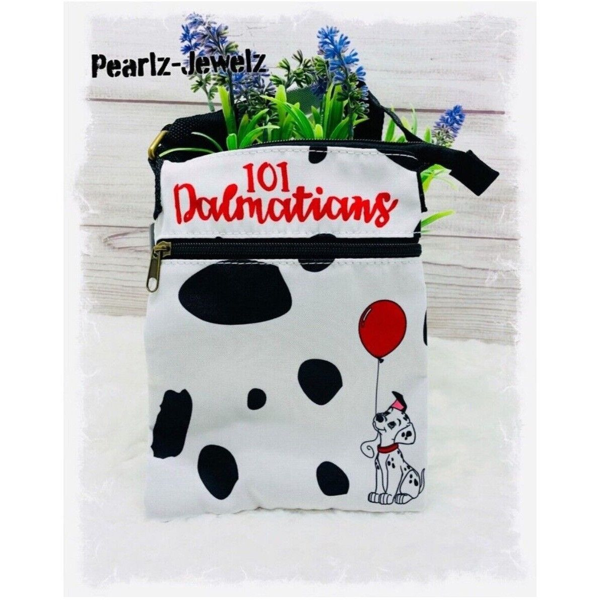 Disney Loungefly Disney 101 Dalmatians Pup & Balloon Passport Cross Size ONE SIZE - 1 Thumbnail