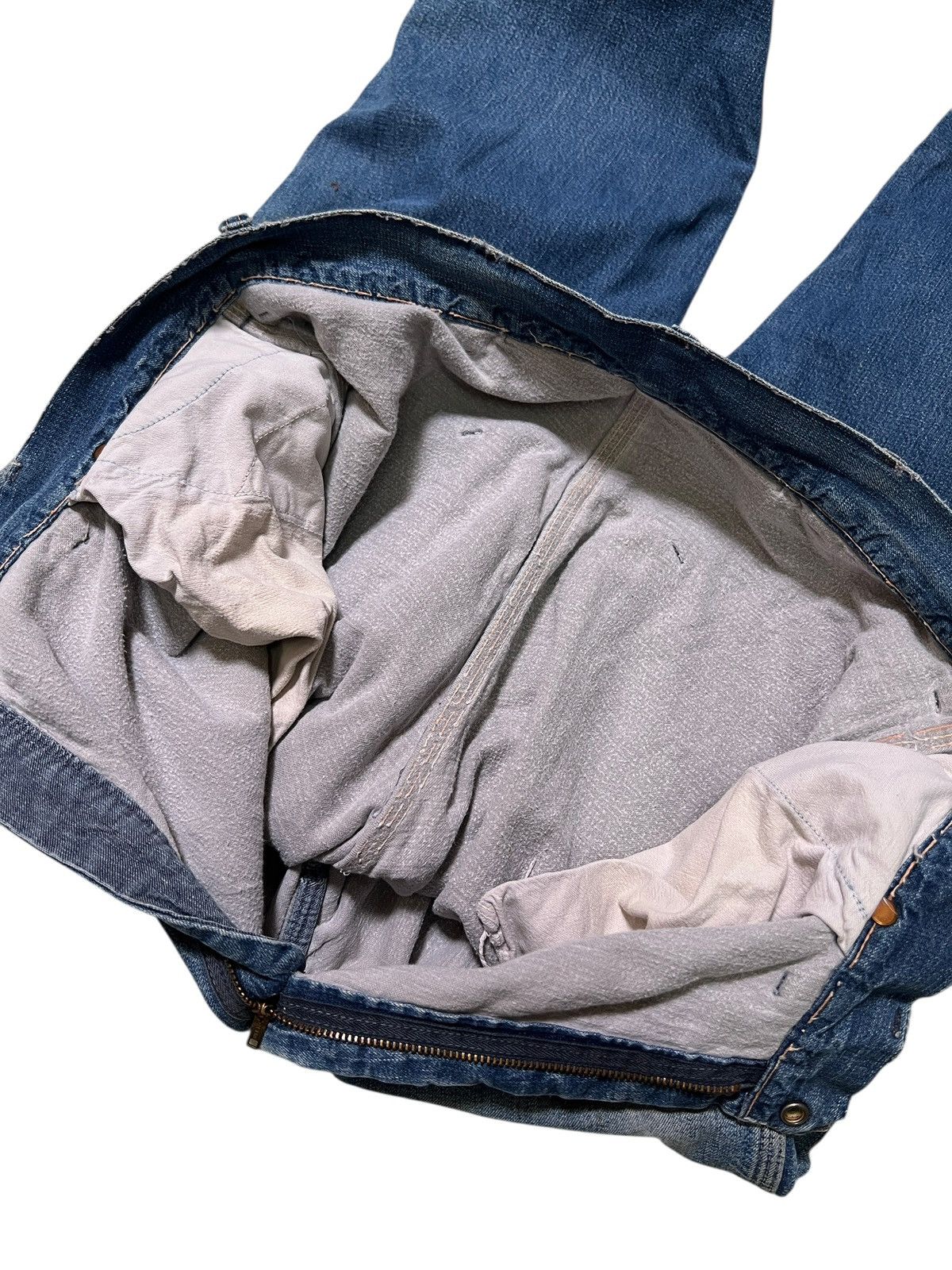 Sears 🔥 60s SEARS CARPENTER DENIM JEANS Size US 32 / EU 48 - 17 Thumbnail