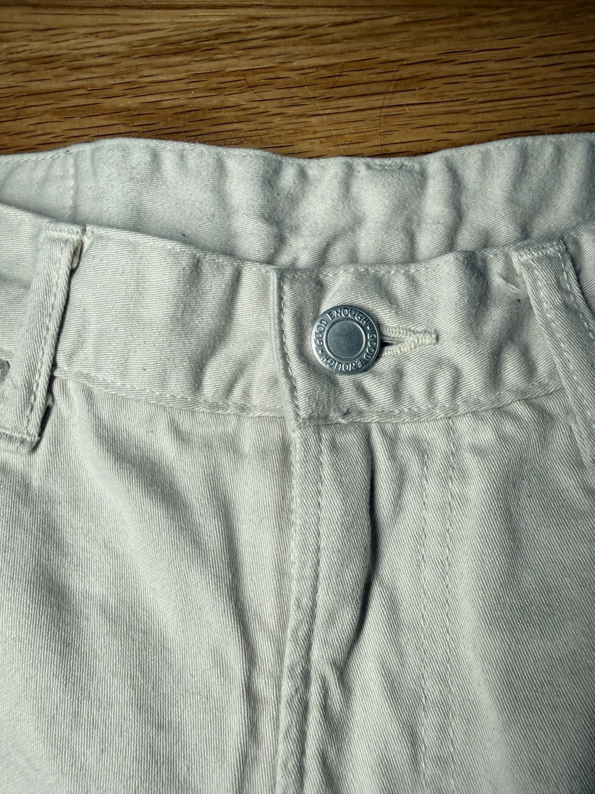 Undercover 2004SS Undercover x GOODENOUGH White Pants Jun Takahashi Size US 34 / EU 50 - 6 Thumbnail