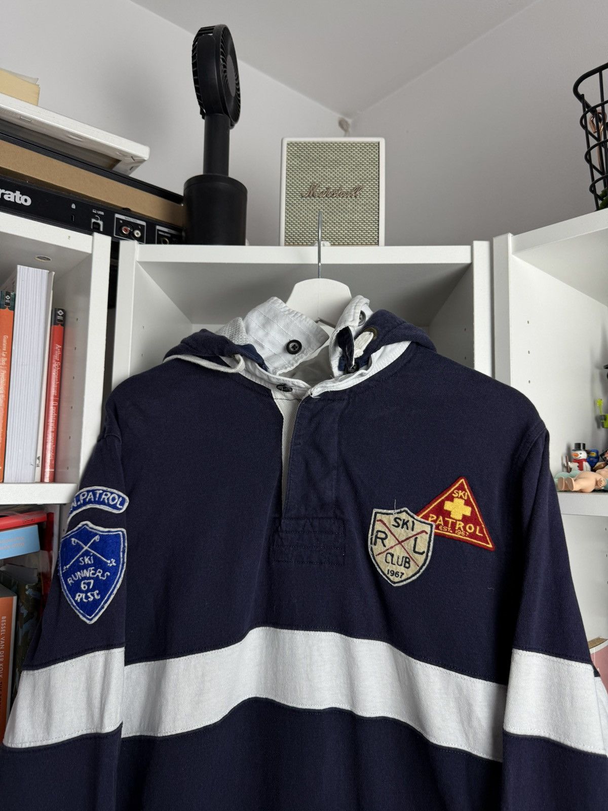 Designer × Polo Ralph Lauren × Ralph Lauren Vintage y2k Ralph Lauren chief keef style hoodie L designer Size US L / EU 52-54 / 3 - 3 Thumbnail