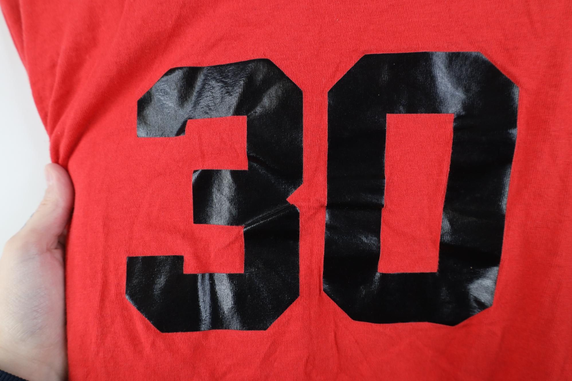 Nike Vintage 80s 90s Nike Spell Out Short Sleeve T-Shirt Red USA Size US M / EU 48-50 / 2 - 12 Thumbnail