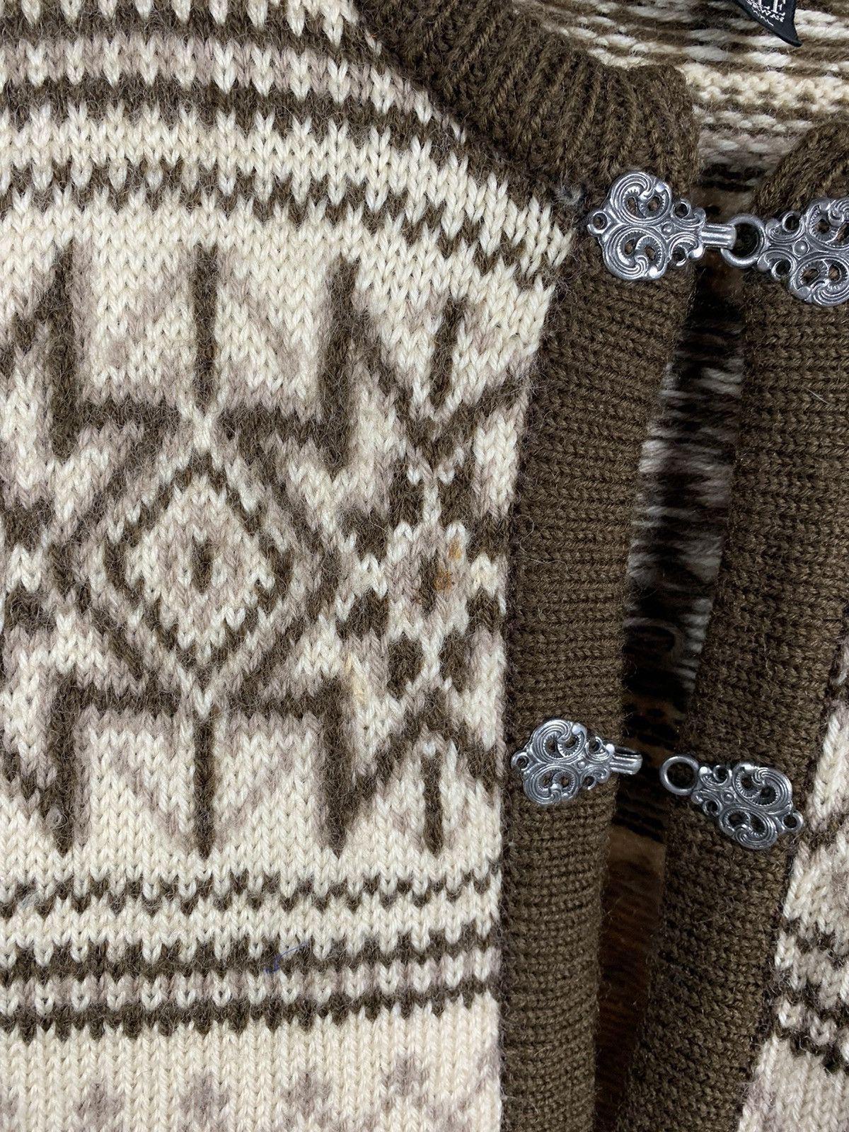 Dale Of Norway Vintage Dale of Norway Winter Fair Isle Wool Cardigan 90's Size US XXL / EU 58 / 5 - 16 Thumbnail