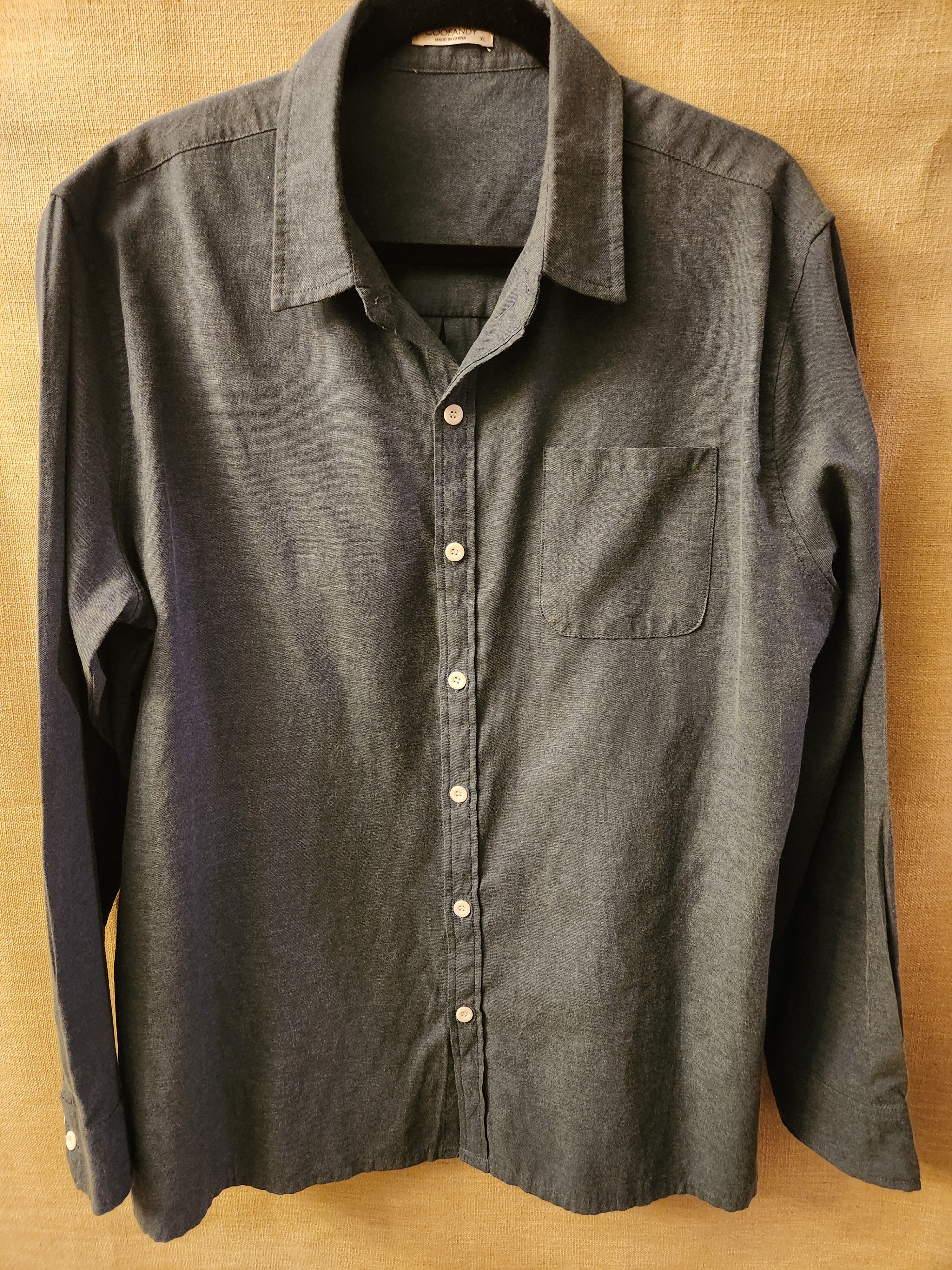 Other NWOT COOFANDY Cotton Blend Blue Long Sleeve Shirts Size US XL / EU 56 / 4 - 1 Thumbnail