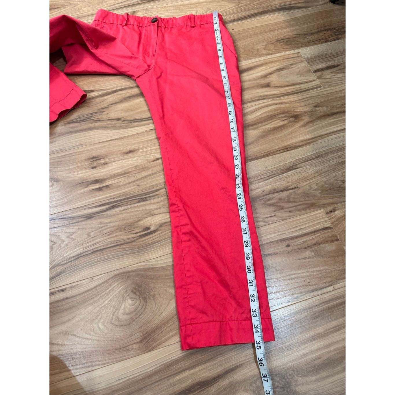 Lacoste Lacoste pink ankle length cotton pants size 4 Size 27" / US 4 / IT 40 - 8 Thumbnail