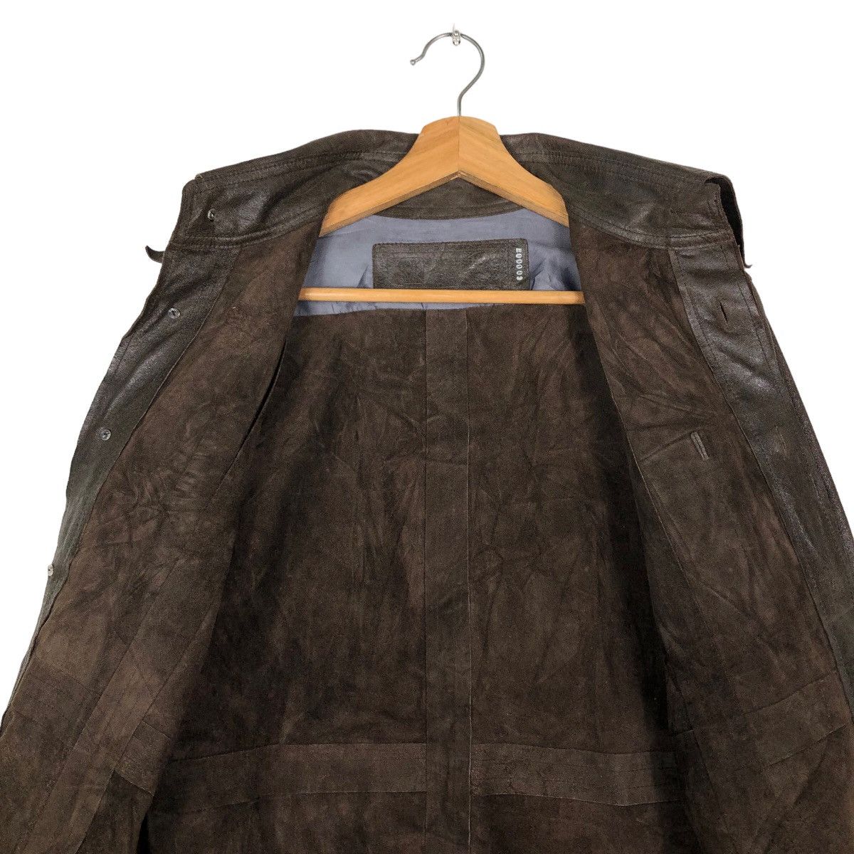 Japanese Brand 🔥Vintage Biker Leather Jacket Michel Klein Homme Paris Size US M / EU 48-50 / 2 - 14 Thumbnail