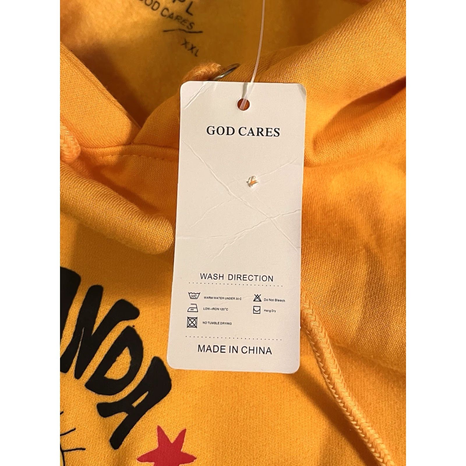 Vintage Uganda Skateboard Society Hoodie Mens XXL Yellow Logo Graphic Print Fleece Pullover Hooded Regular Size US XXL / EU 58 / 5 - 5 Thumbnail