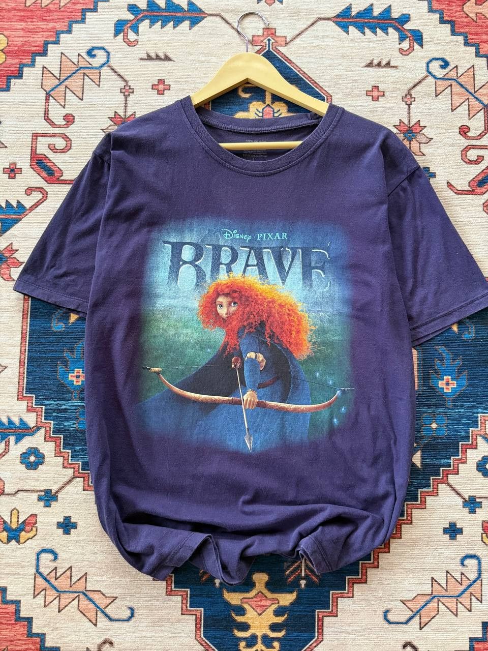 Disney Very Rare 2012 Disney Brave Tshirt Size US L / EU 52-54 / 3 - 1 Thumbnail