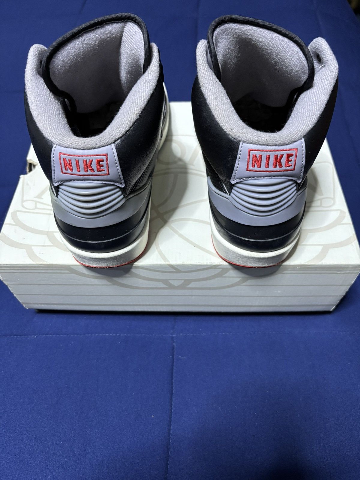 Jordan Brand Jordan 2 Retro Black Cement 2023 Size 8.5 Size US 8.5 / EU 41-42 - 4 Thumbnail