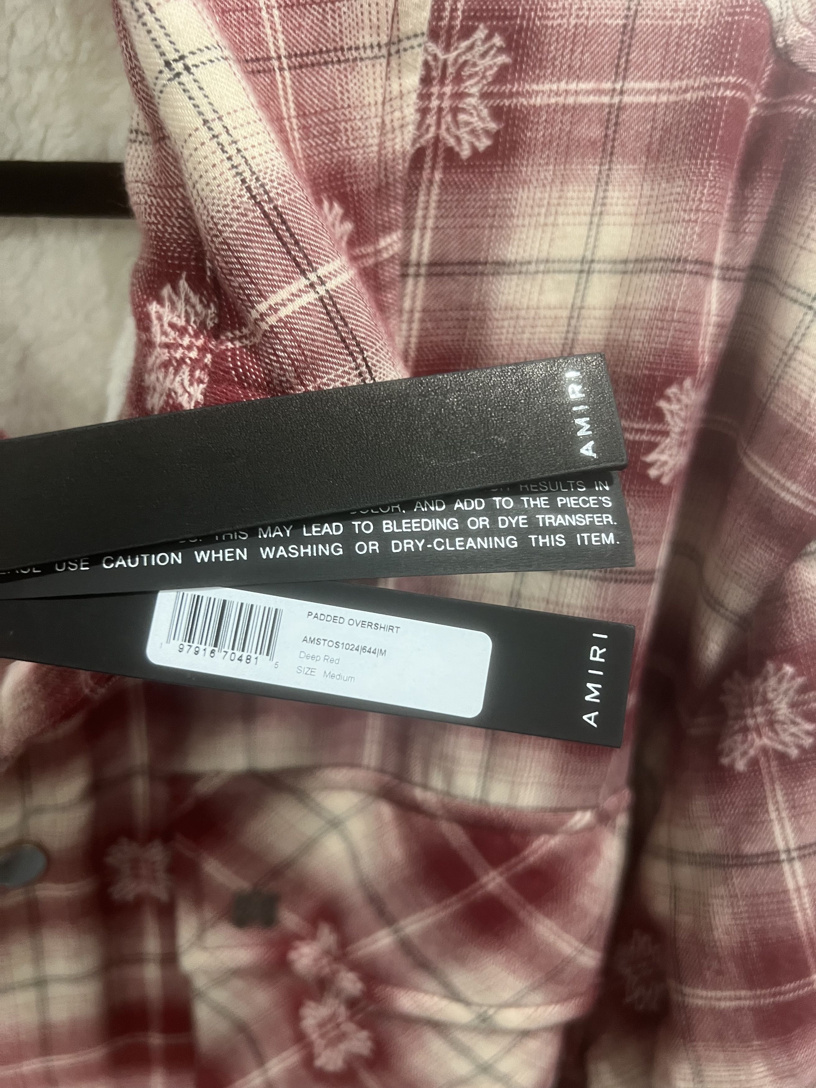 Amiri Amiri Padded Overshirt Size US M / EU 48-50 / 2 - 4 Thumbnail