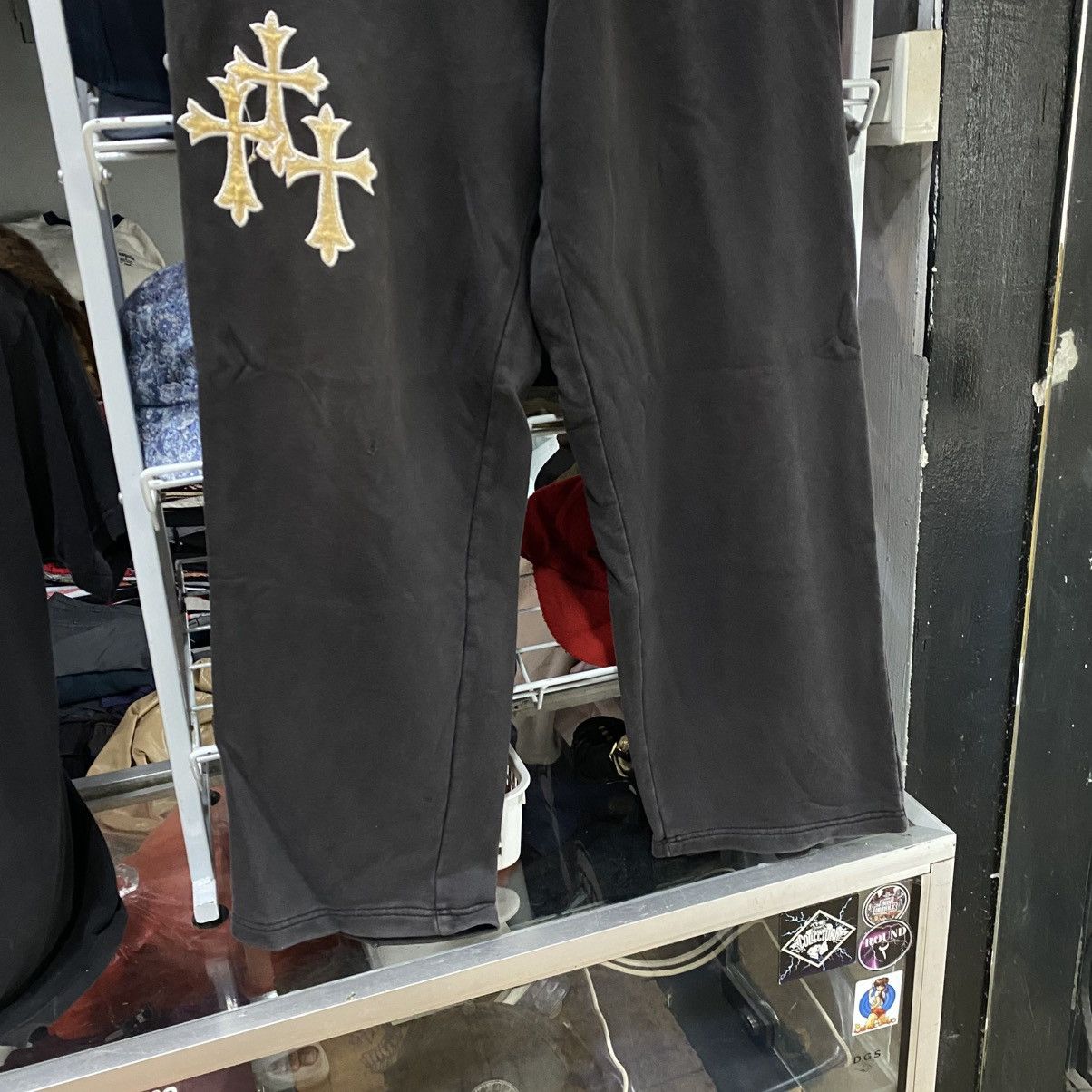 Japanese Brand 🚨OHADRO SCREAM SWEATPANT INSPIRED CHROME HEARTS TRIPLE CROSS Size US 32 / EU 48 - 4 Thumbnail