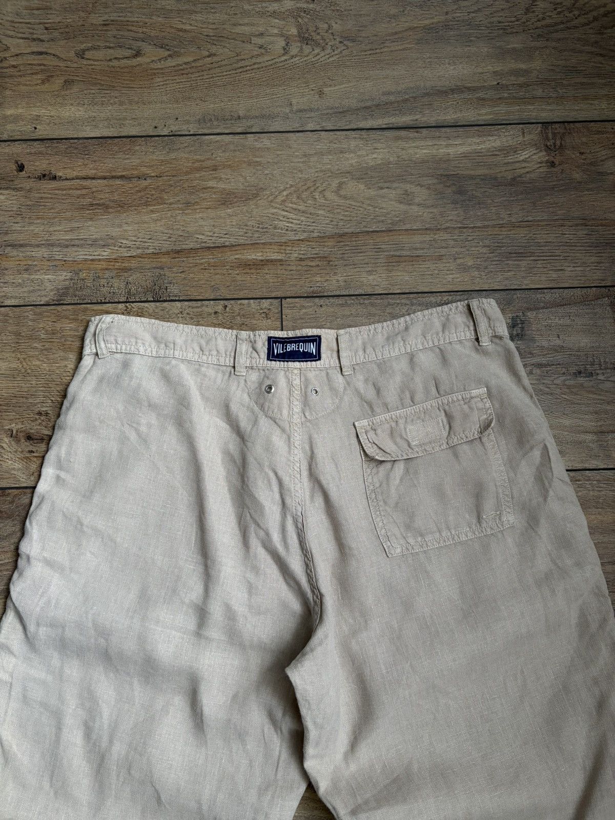 Vilebrequin Vilebrequin Linen Beige Pants Size US 34 / EU 50 - 5 Thumbnail