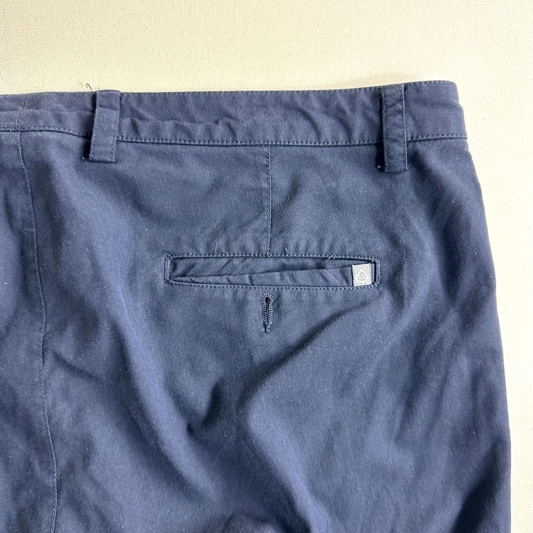 Vintage Tasc Mens 40x31 Motion Pant Straight Fit Blue Bamboo Viscose Stretch Water Resis Pants Mens 40 Inseam 31in Casual Golf Sports Stretch Size US 40 / EU 56 - 5 Thumbnail