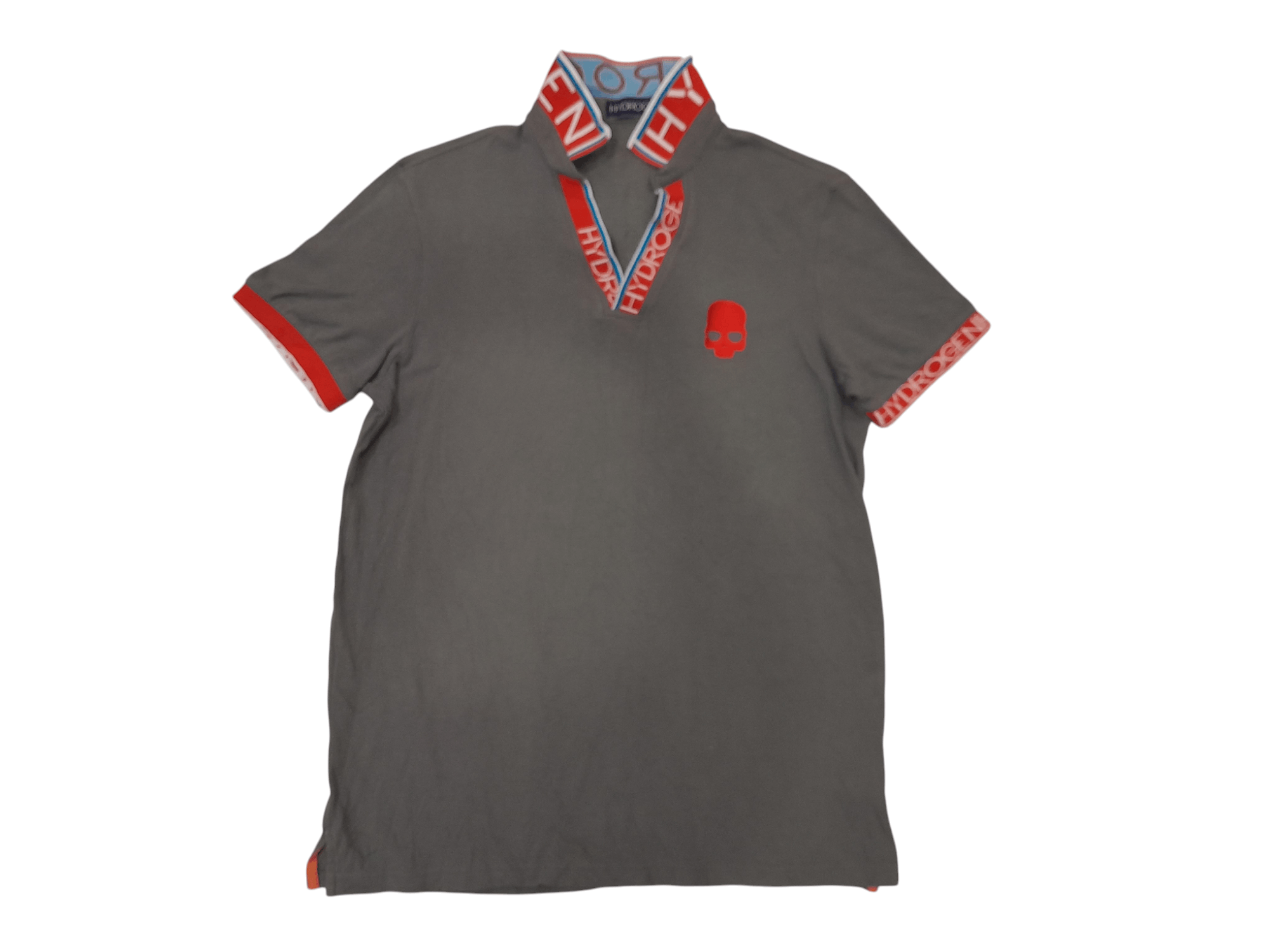 HYDROGEN HYDROGEN Polo Shirt Skull (F527) Size US XL / EU 56 / 4 - 1 Thumbnail