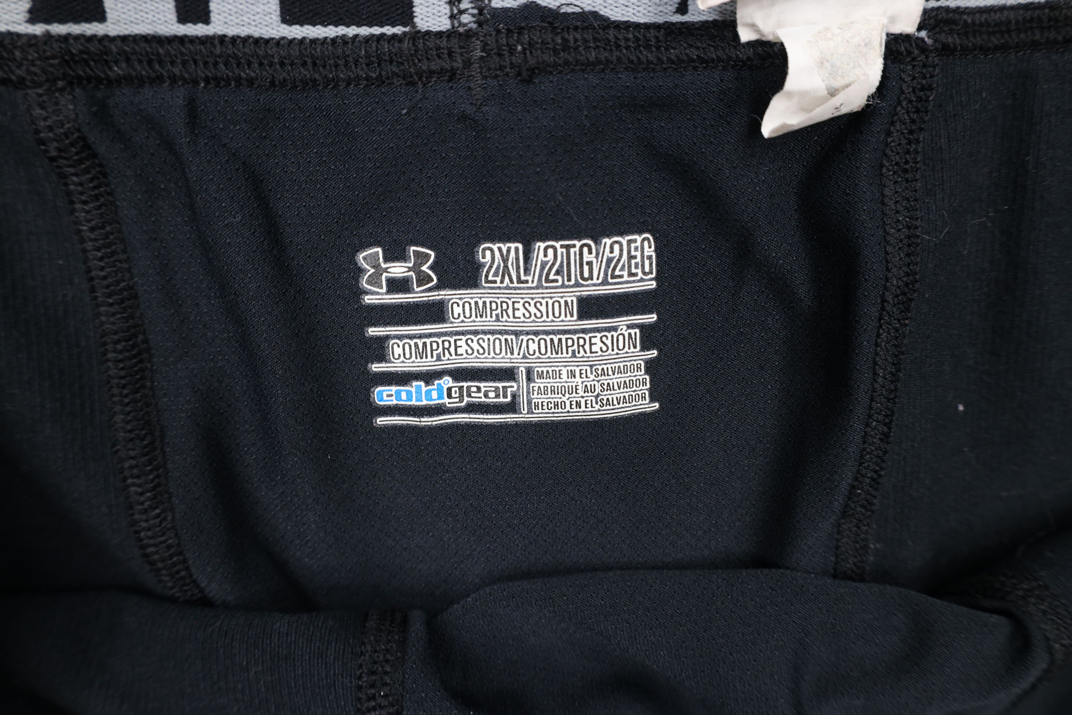 Under Armour × Vintage Under Armour Compression Training Gym Tights Pants Black Size US 40 / EU 56 - 6 Thumbnail