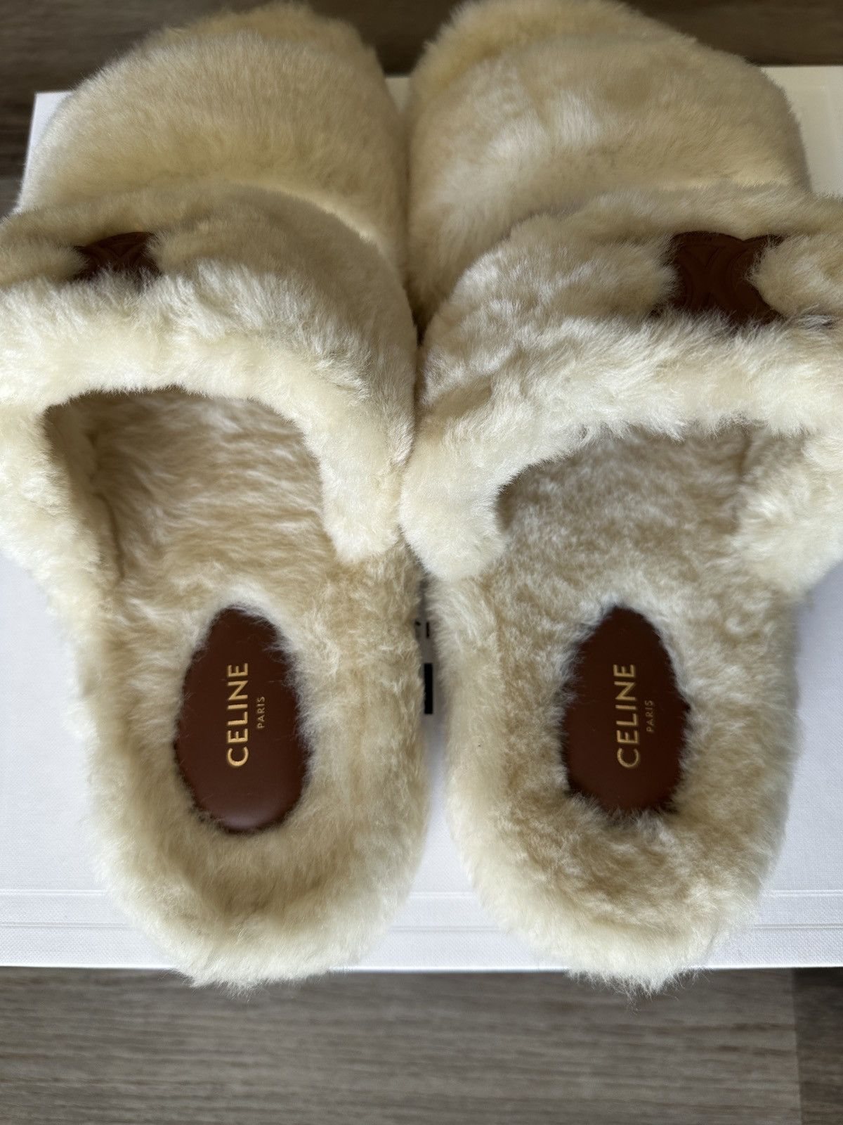 Celine CELINE FUR SLIP ONS Size US 8.5 / IT 38.5 - 5 Thumbnail