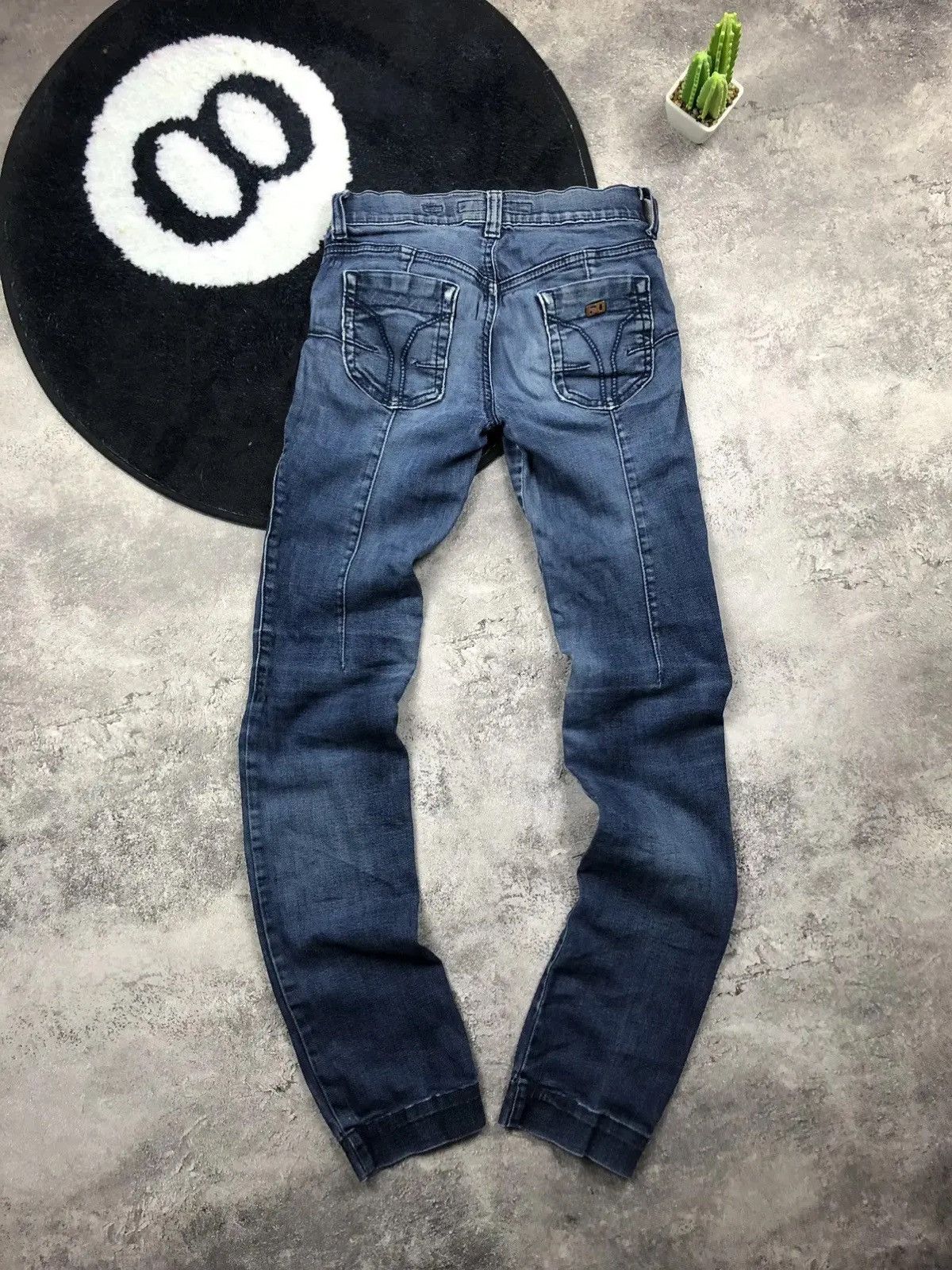 Miss Sixty MISS SIXTY Vintage Blue Denim Skinny Jeans Streetwear Y2k Size 27" / US 4 / IT 40 - 1 Thumbnail