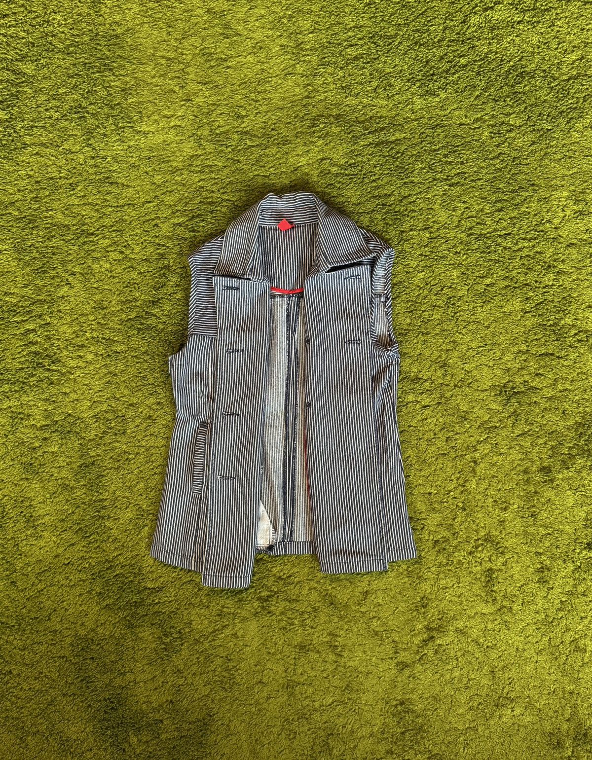 Hysteric Glamour × If Six Was Nine × Japanese Brand 🇯🇵 Iosion Japan striped canvas workwear style L.G.B Junya Size M / US 6-8 / IT 42-44 - 2 Thumbnail