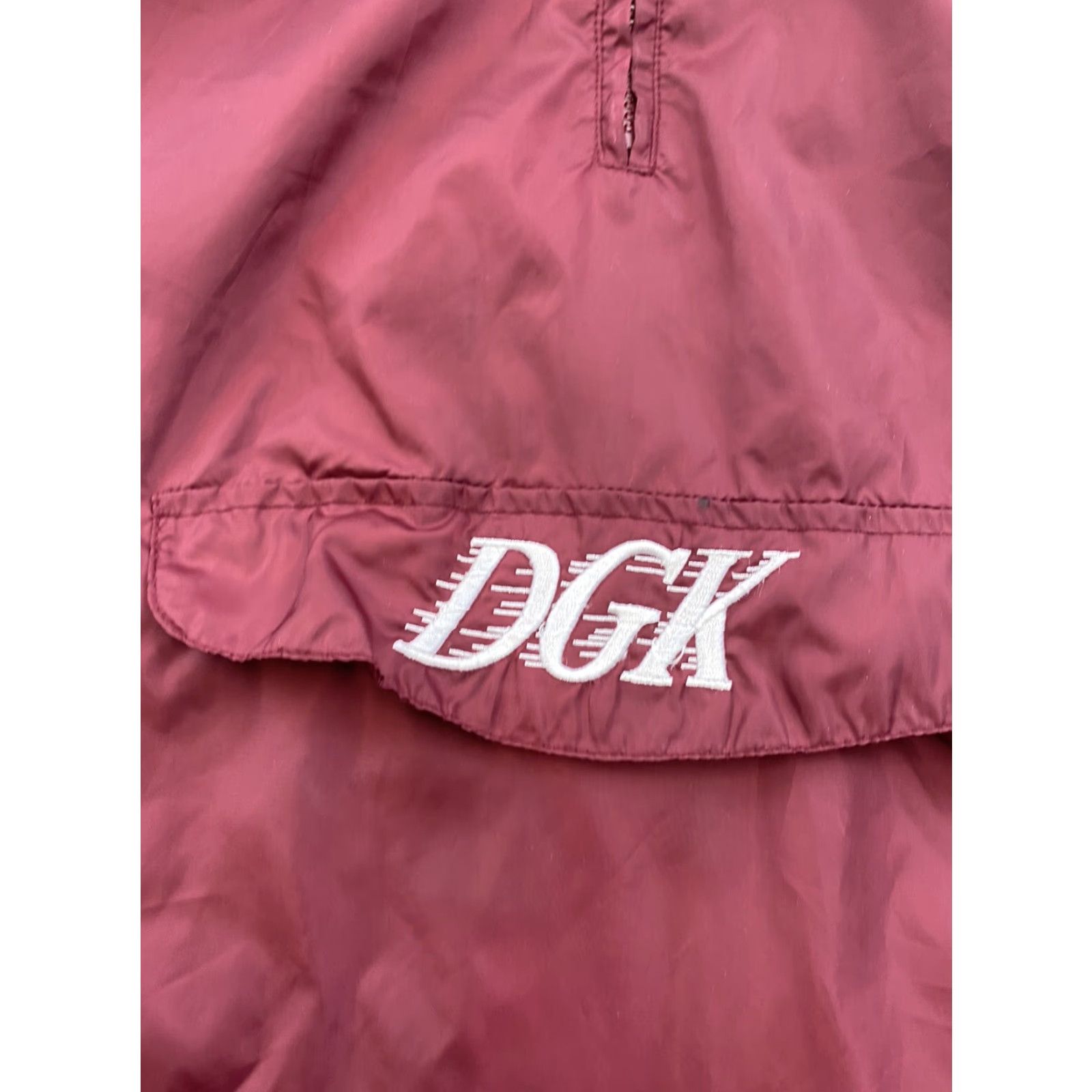 DGK DGK Anorak Jacket Mens Medium Red Size US M / EU 48-50 / 2 - 4 Thumbnail
