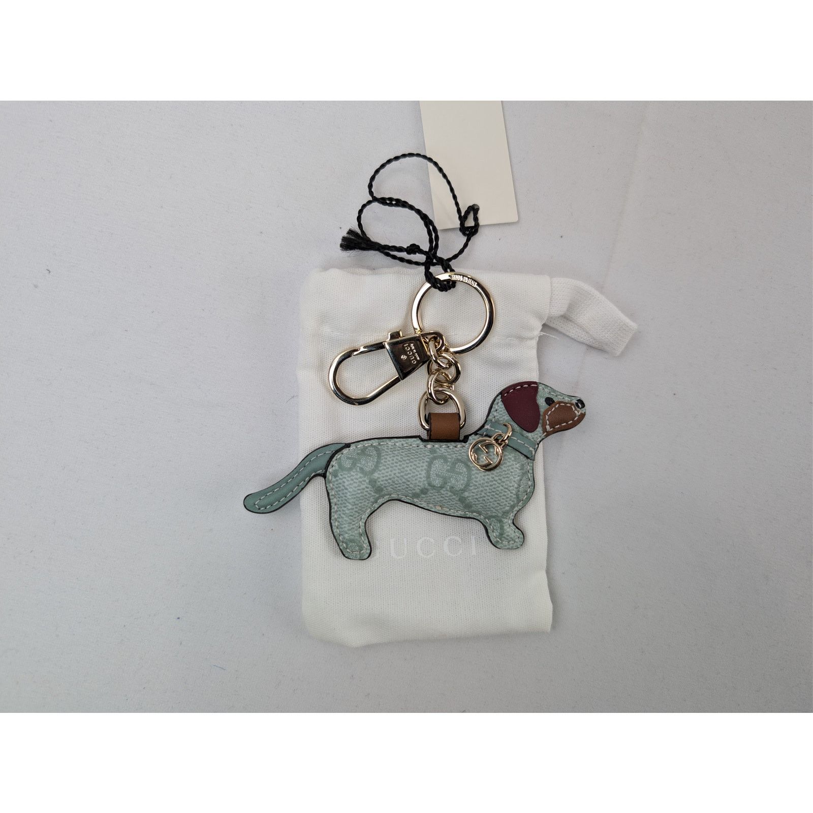 Gucci o1rshd1 Size: OS / Dog-Shaped Bag Charm in Multicolor Size ONE SIZE - 8 Thumbnail